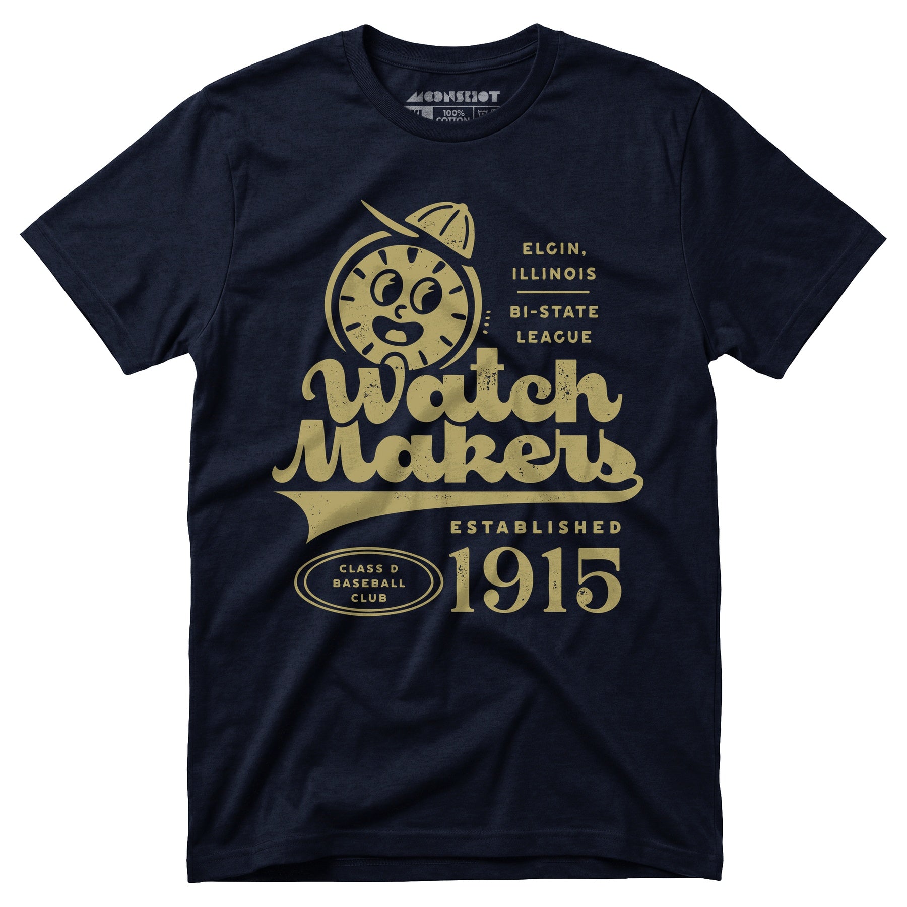 Elgin Watch Makers - Illinois - Vintage Defunct Baseball Teams - Unisex T-Shirt