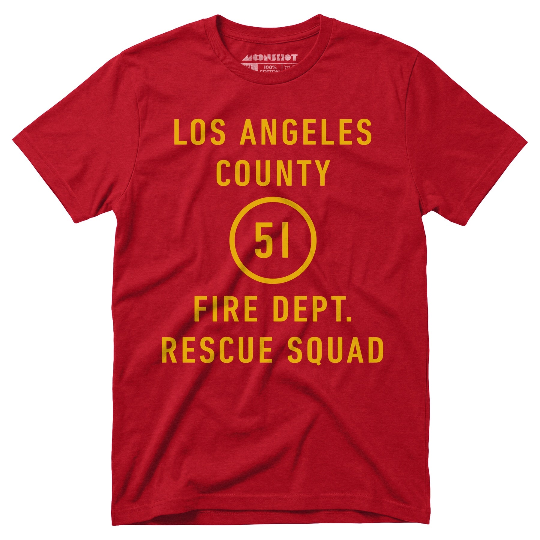 Emergency - Los Angeles County Fire Dept. Squad 51 - Unisex T-Shirt