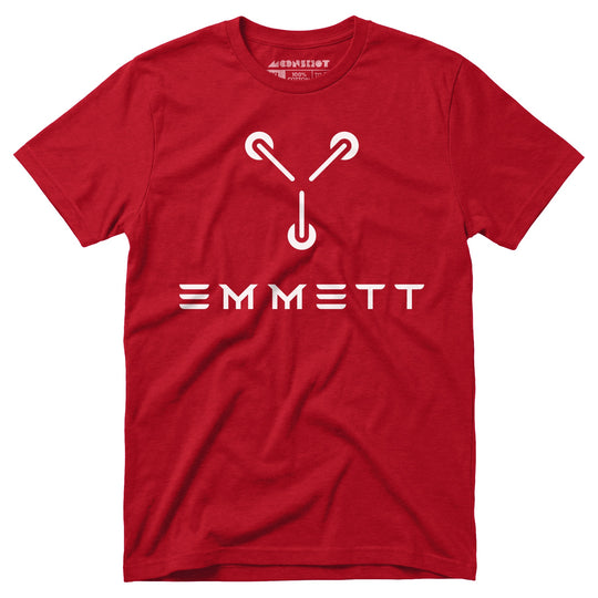 Emmett - Doc Brown Tesla Mashup - Unisex T-Shirt