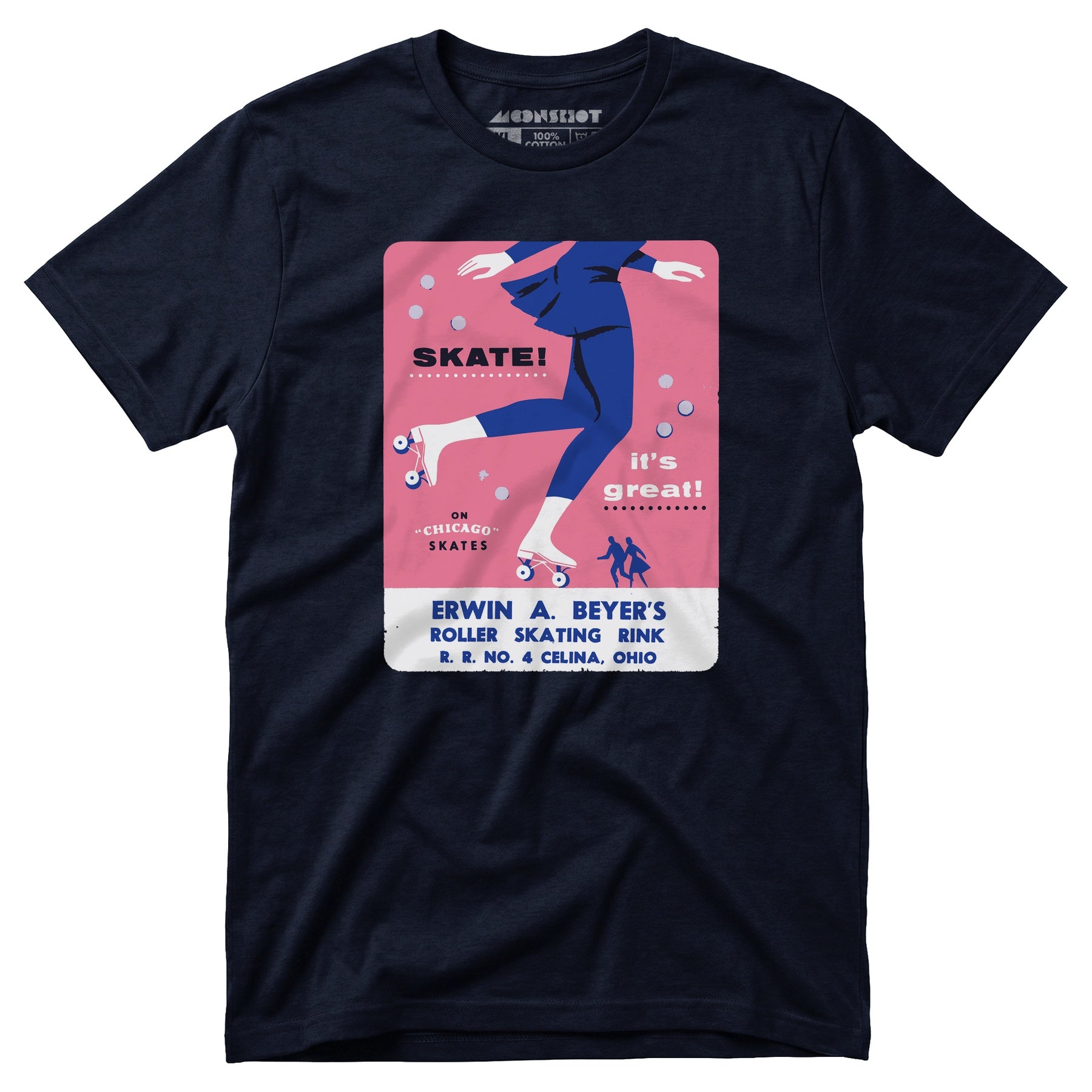 Erwin A. Beyer's - Celina, OH - Vintage Roller Rink - Unisex T-Shirt