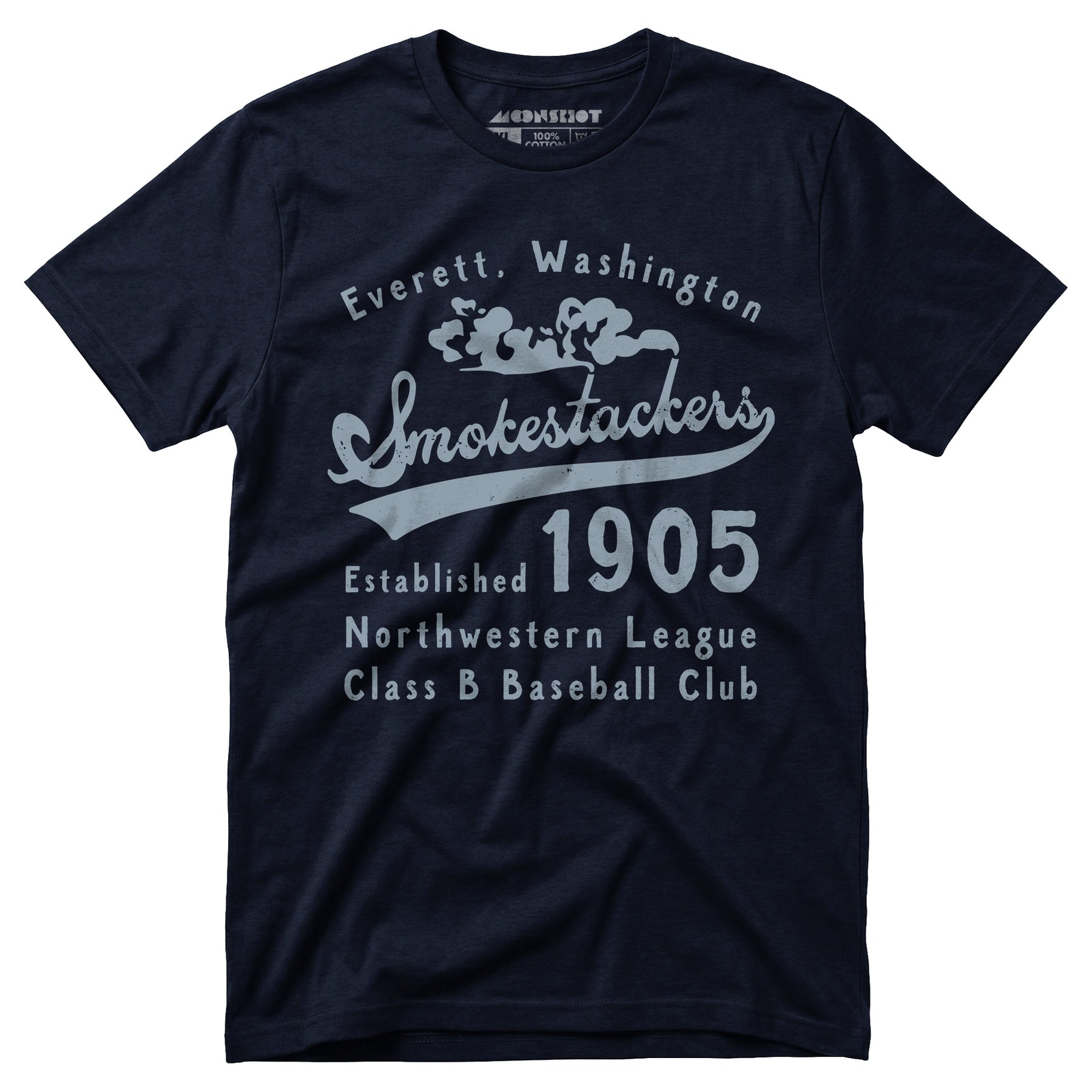 Everett Smokestackers - Washington - Vintage Defunct Baseball Teams - Unisex T-Shirt