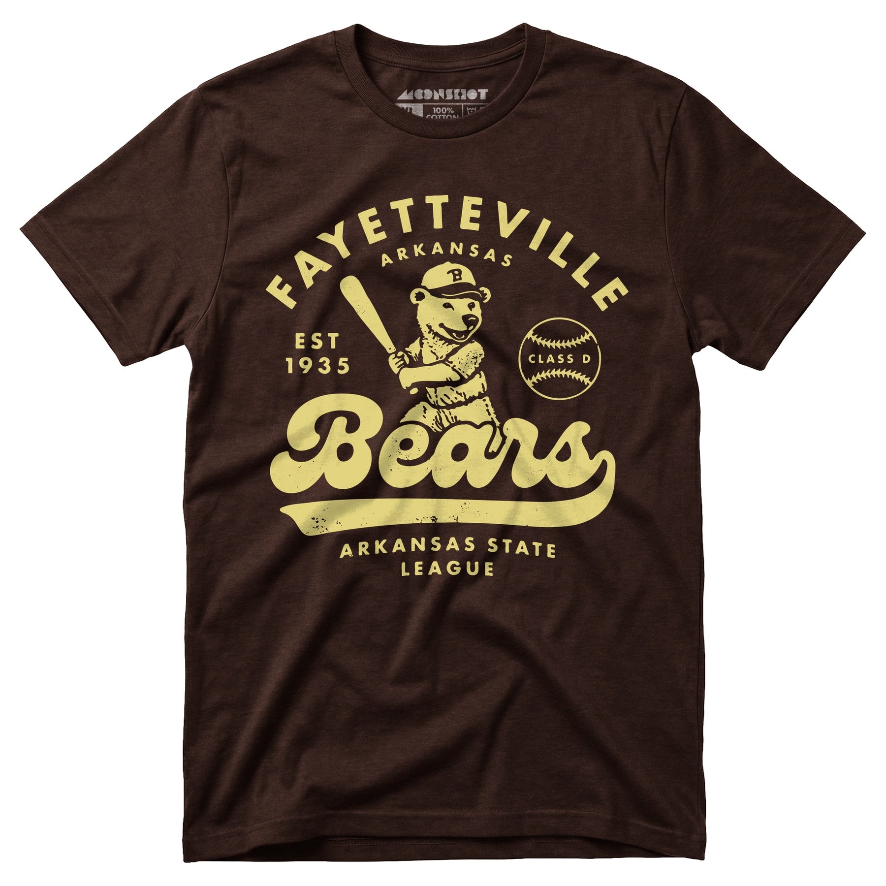 Fayetteville Bears - Arkansas - Vintage Defunct Baseball Teams - Unisex T-Shirt