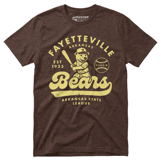 Fayetteville Bears - Arkansas - Vintage Defunct Baseball Teams - Unisex T-Shirt