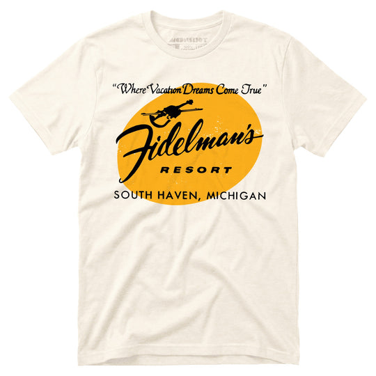 Fidelman's Resort - South Haven, MI - Vintage Hotel - Unisex T-Shirt