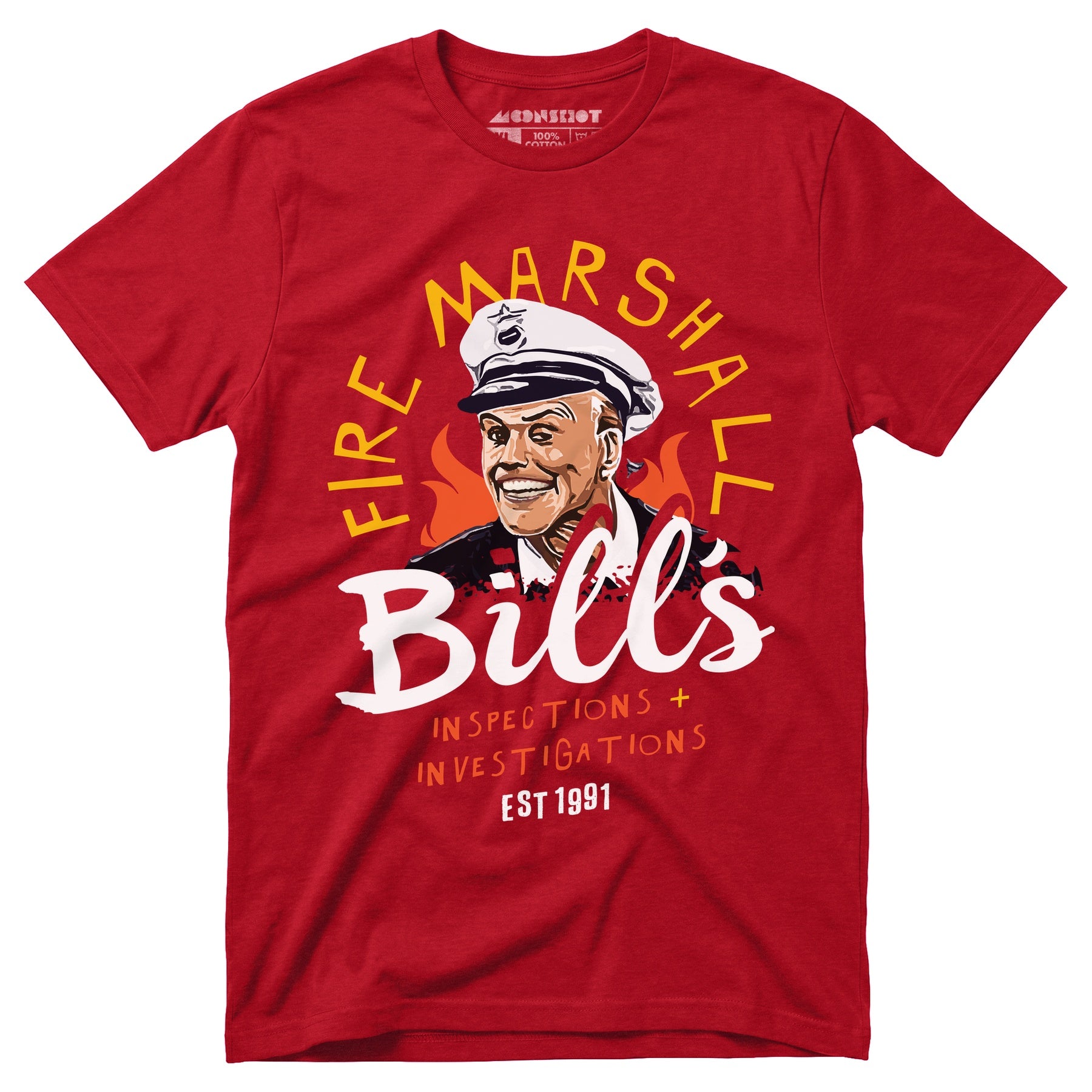 Fire Marshall Bill's Inspections & Investigations - Unisex T-Shirt
