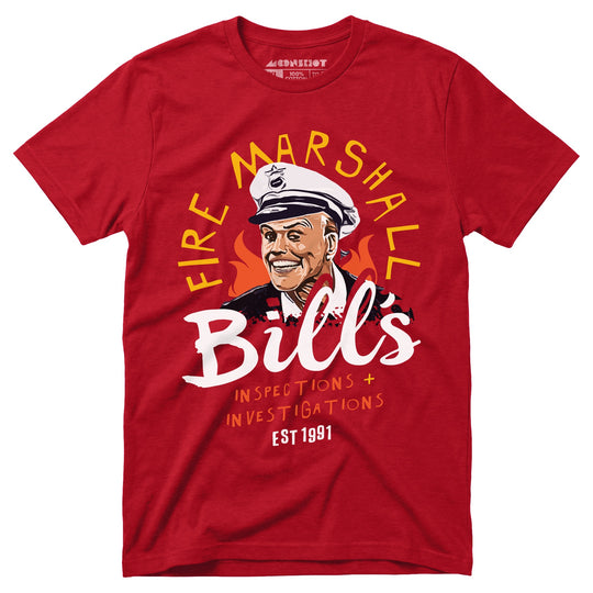 Fire Marshall Bill's Inspections & Investigations - Unisex T-Shirt