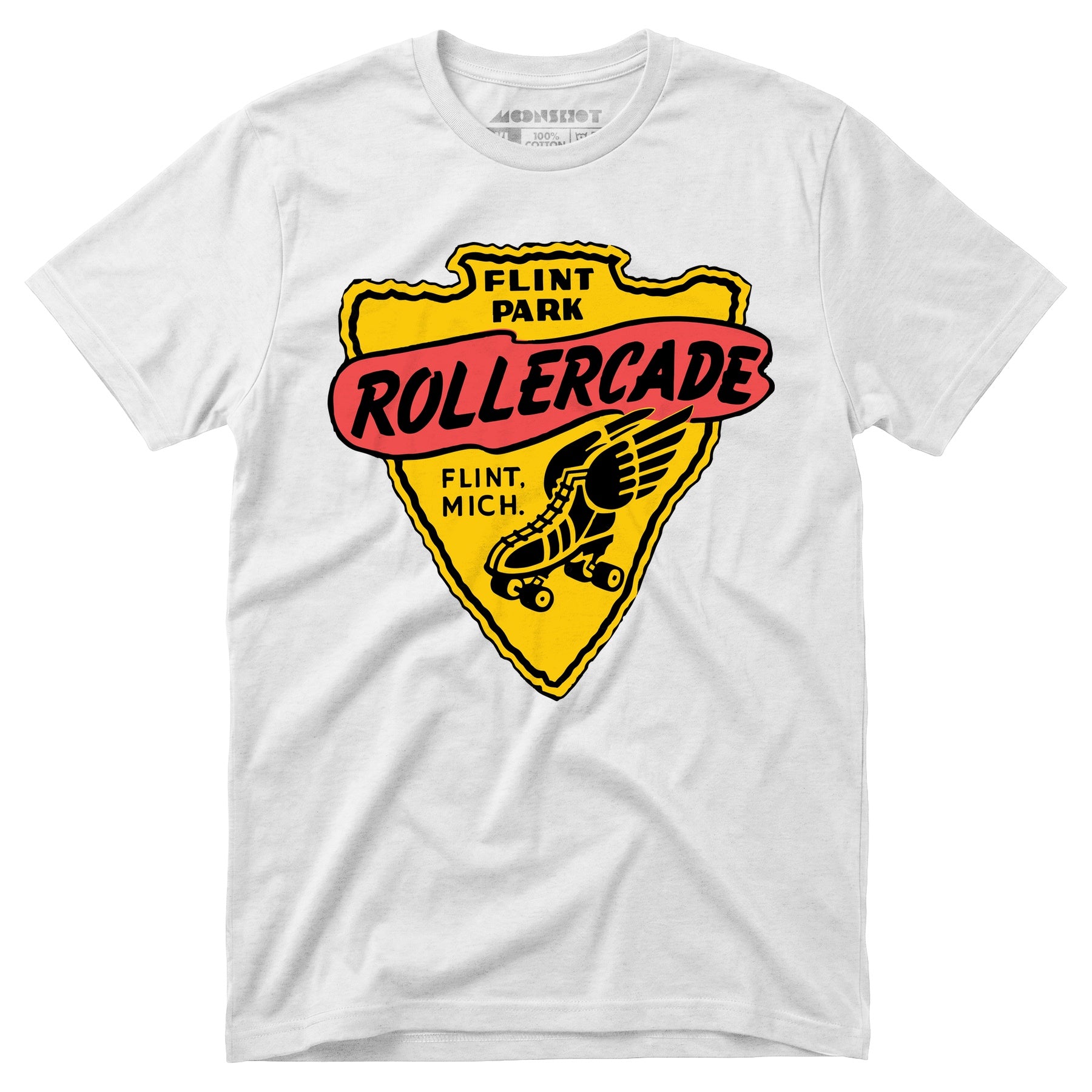 Flint Park Rollercade - Flint, MI - Vintage Roller Rink - Unisex T-Shirt