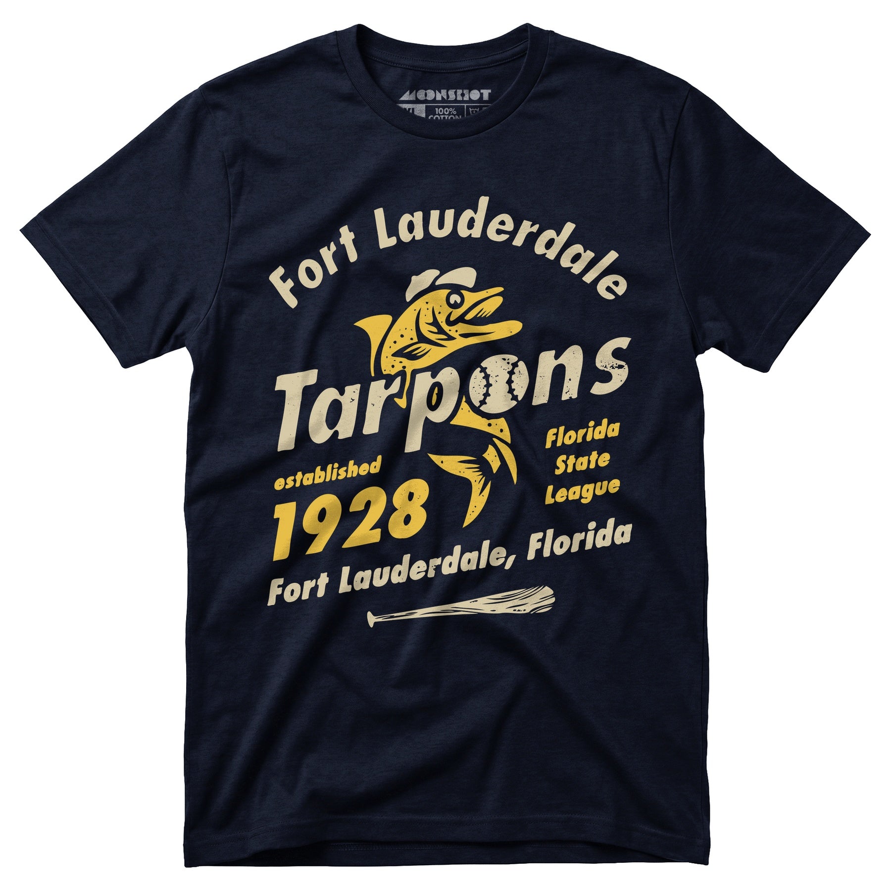 Fort Lauderdale Tarpons - Florida - Vintage Defunct Baseball Teams - Unisex T-Shirt