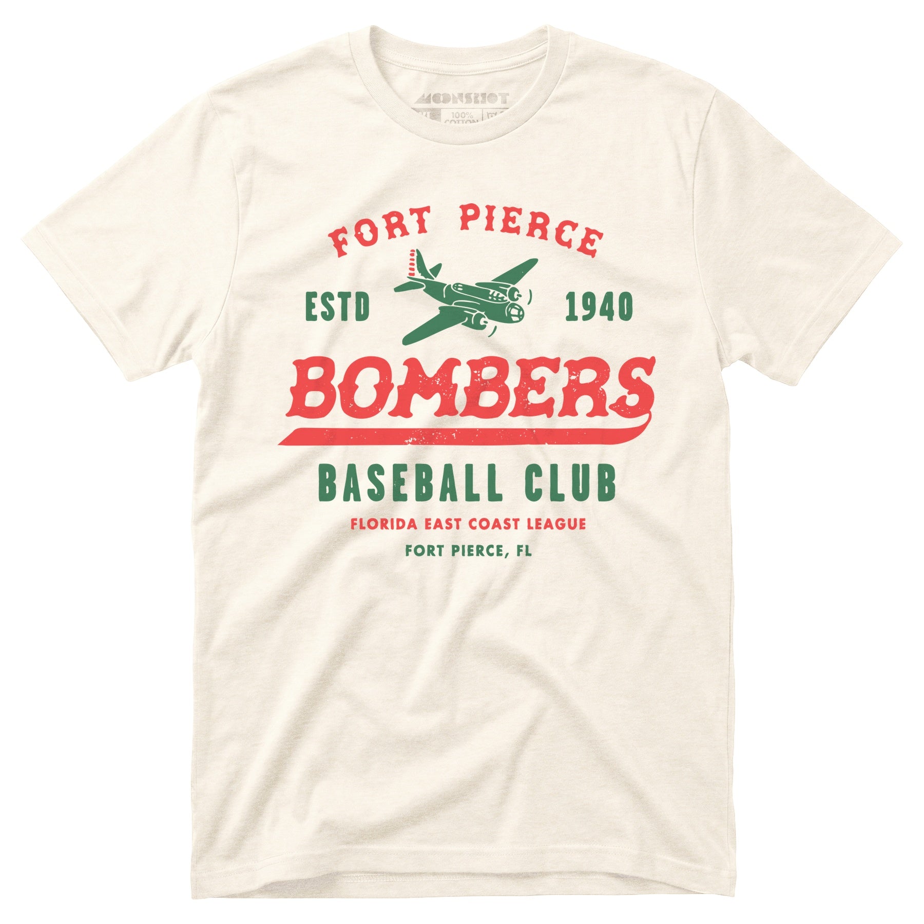 Fort Pierce Bombers - Florida - Vintage Defunct Baseball Teams - Unisex T-Shirt
