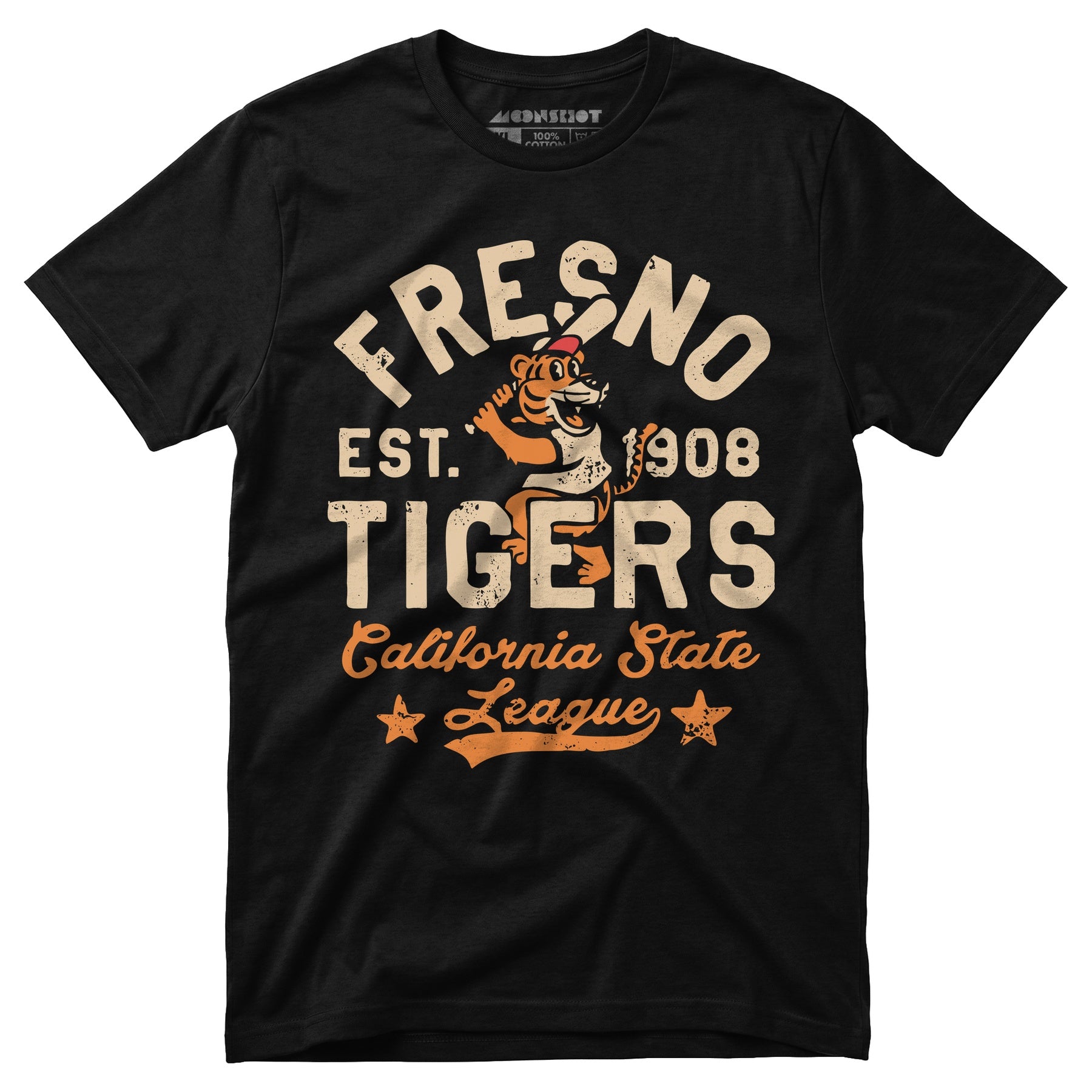 Fresno Tigers - California - Vintage Defunct Baseball Teams - Unisex T-Shirt
