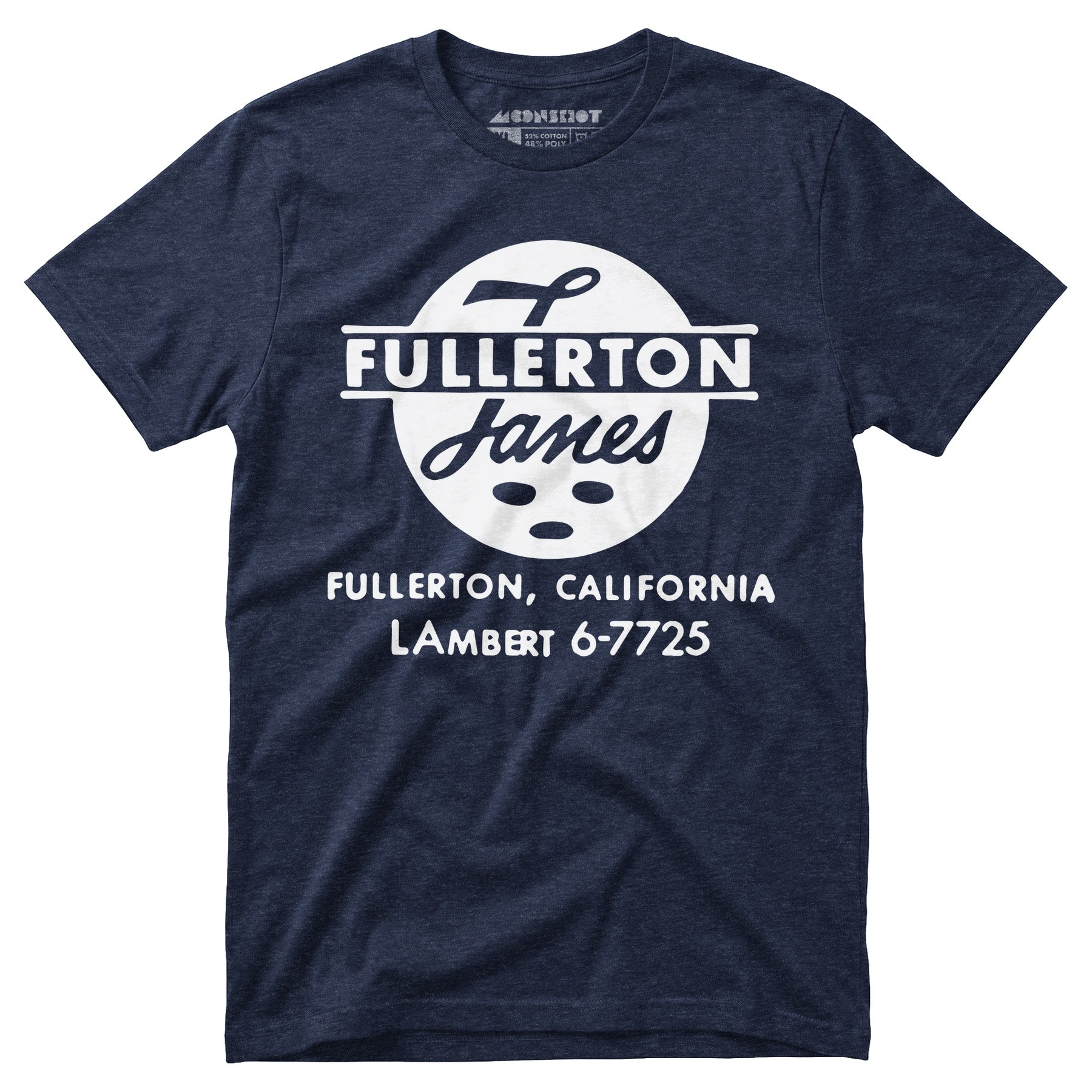 Fullerton Lanes - Fullerton, CA - Vintage Bowling Alley - Unisex T-Shirt