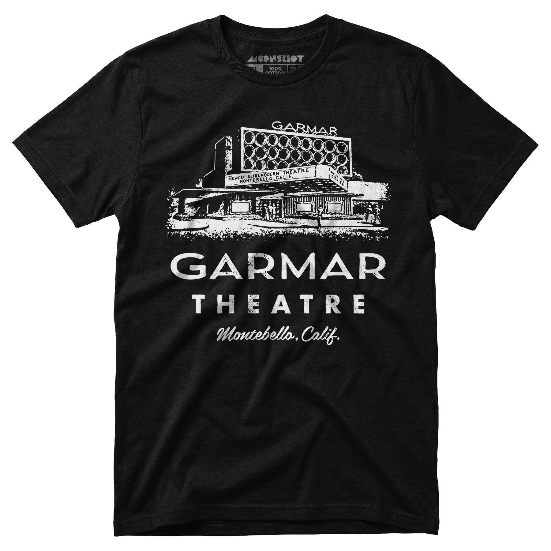 Garmar Theatre - Montebello, CA - Vintage Theatre - Unisex T-Shirt