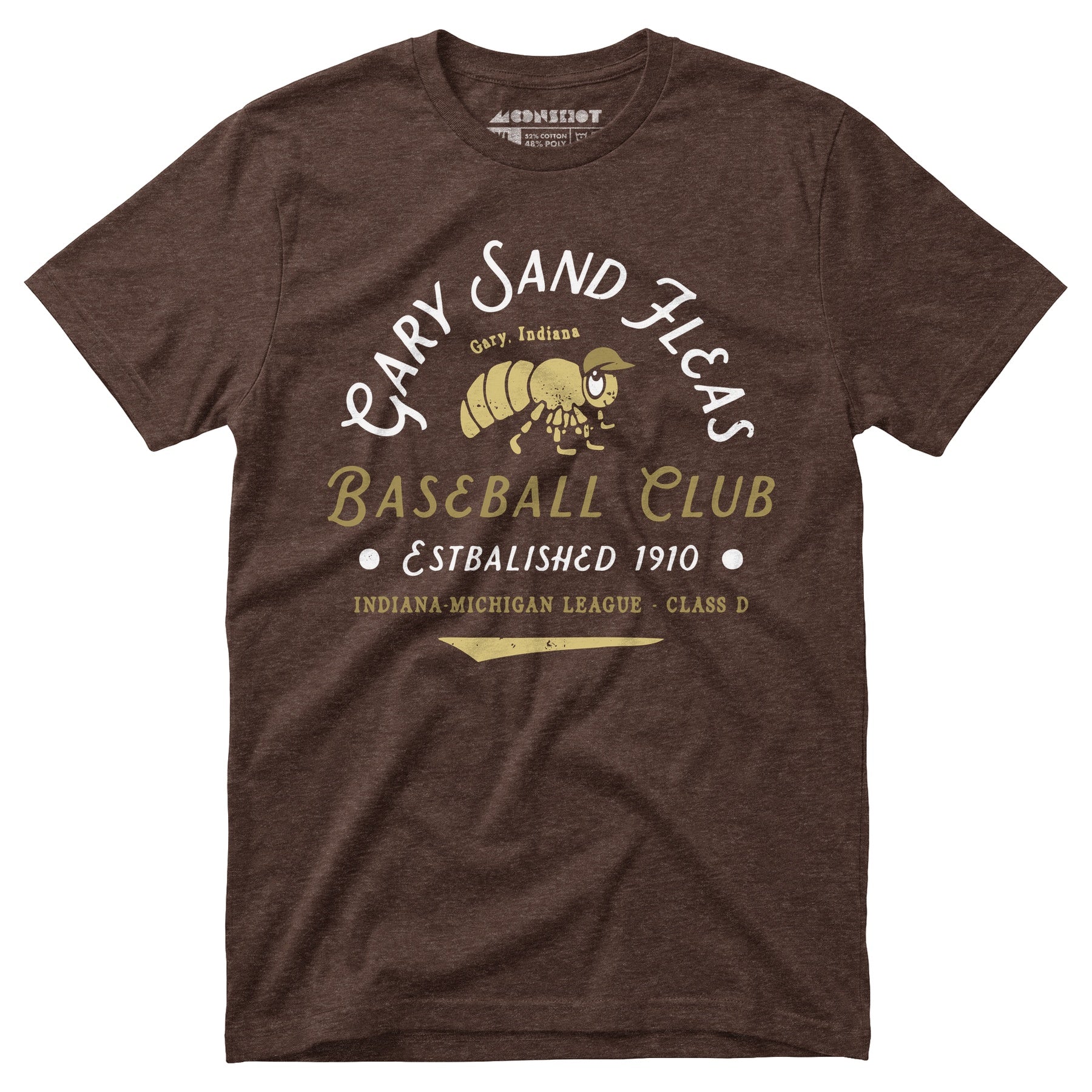 Gary Sand Fleas - Indiana - Vintage Defunct Baseball Teams - Unisex T-Shirt