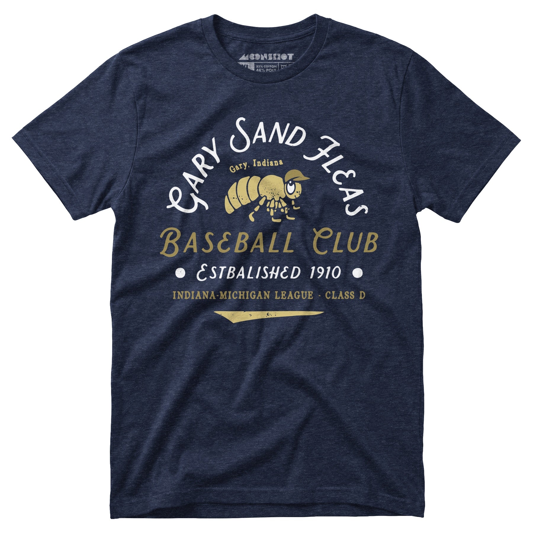 Gary Sand Fleas - Indiana - Vintage Defunct Baseball Teams - Unisex T-Shirt