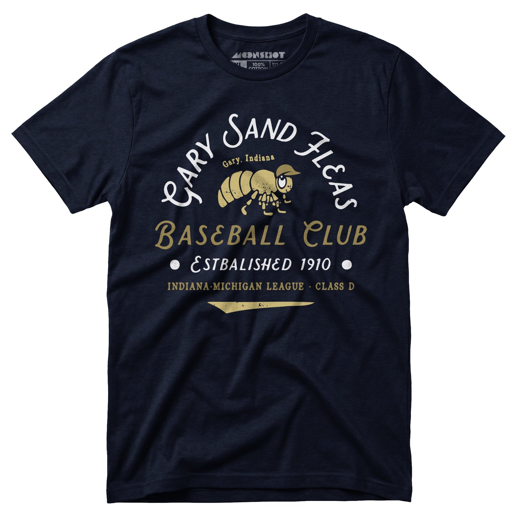 Gary Sand Fleas - Indiana - Vintage Defunct Baseball Teams - Unisex T-Shirt