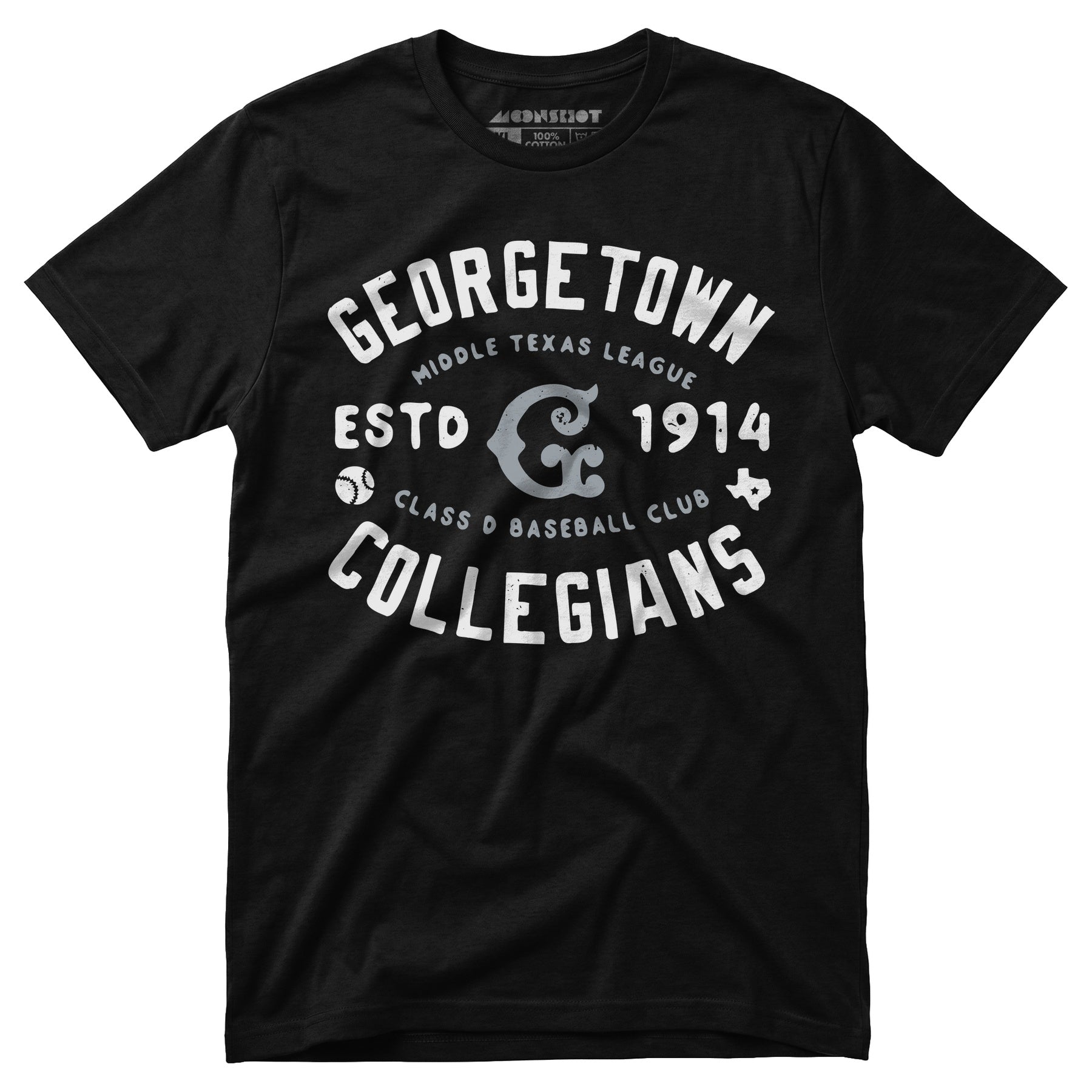 Georgetown Collegians - Texas - Vintage Defunct Baseball Teams - Unisex T-Shirt