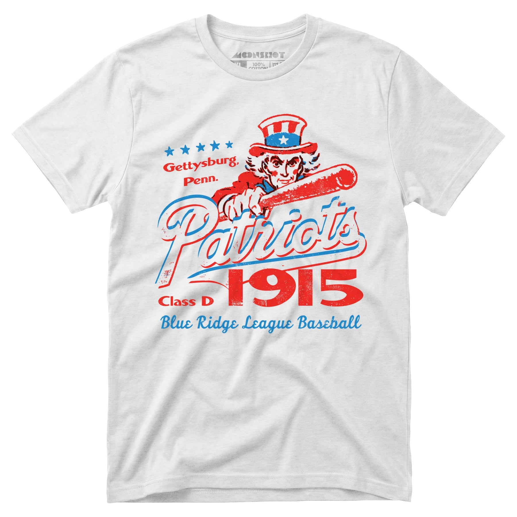 Gettysburg Patriots - Pennsylvania - Vintage Defunct Baseball Teams - Unisex T-Shirt