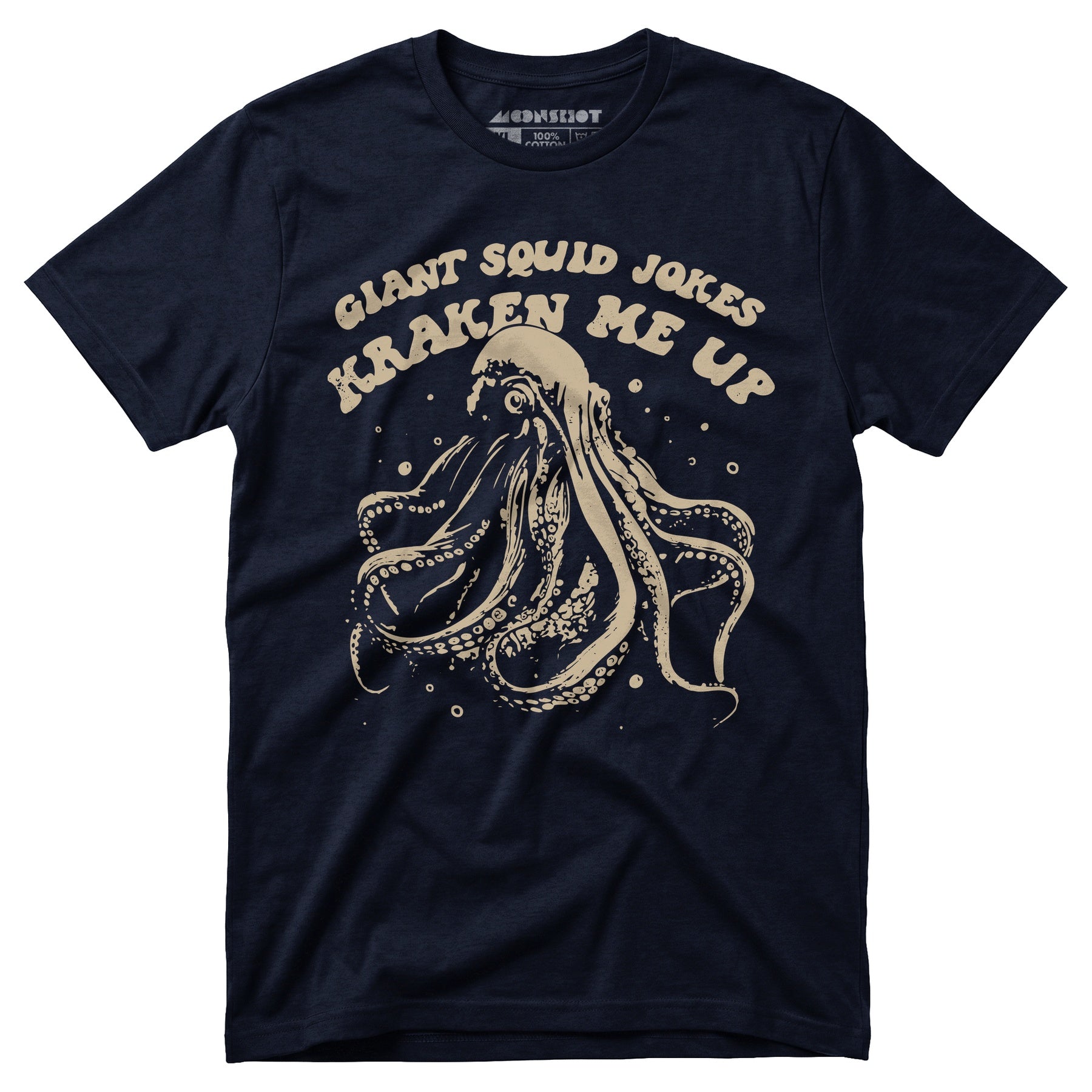 Giant Squid Jokes Kraken Me Up - Unisex T-Shirt
