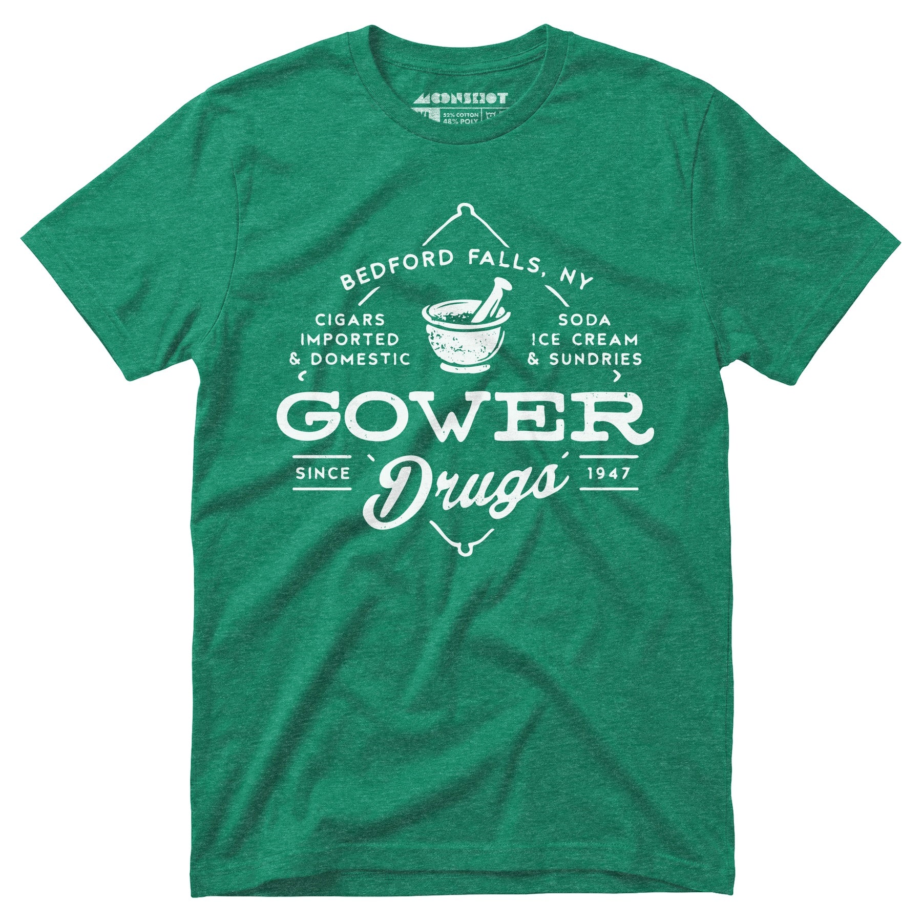 Gower Drugs - Bedford Falls, NY - Unisex T-Shirt