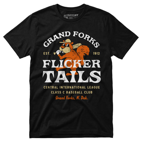 Grand Forks Flickertails - North Dakota - Vintage Defunct Baseball Teams - Unisex T-Shirt