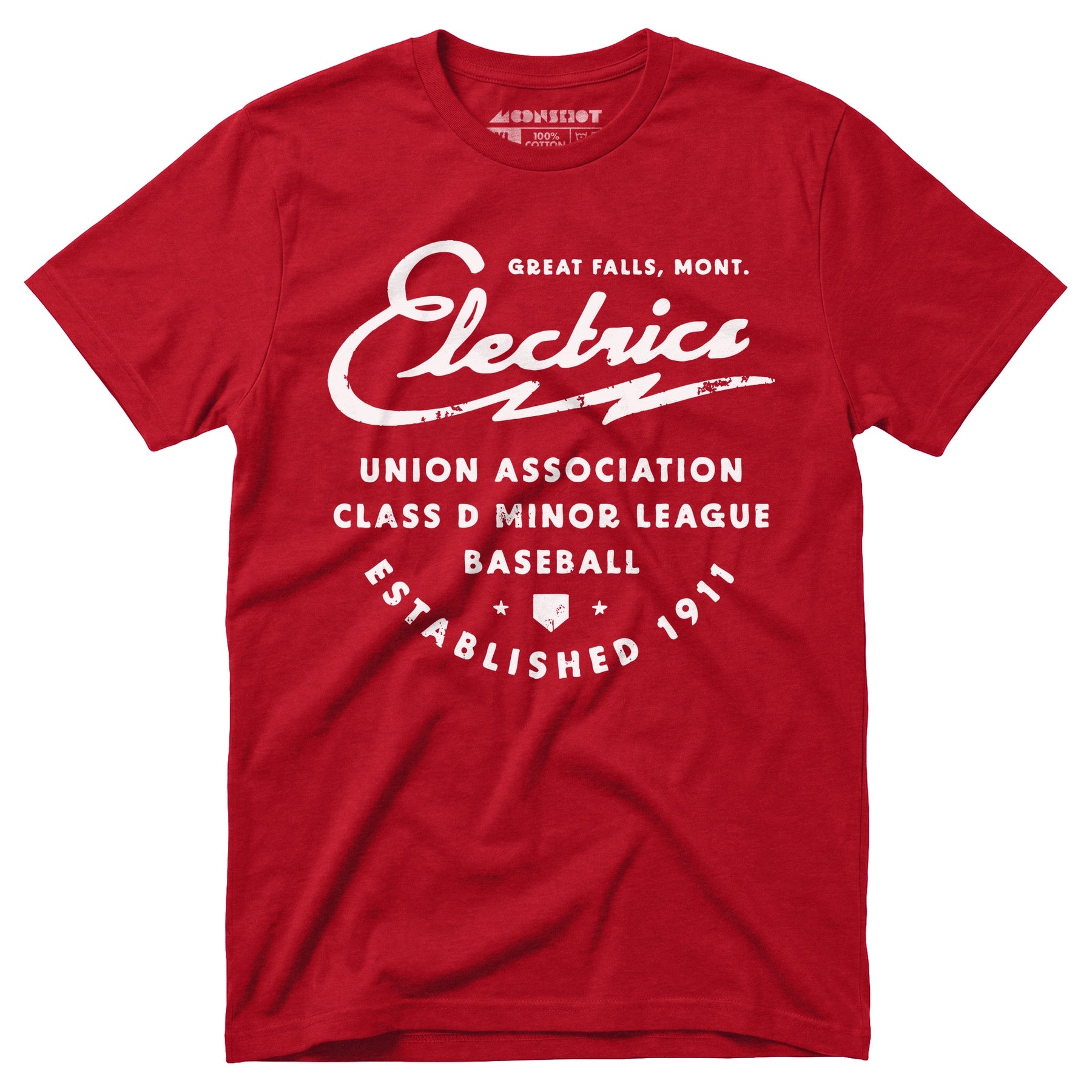 Great Falls Electrics - Montana - Vintage Defunct Baseball Teams - Unisex T-Shirt