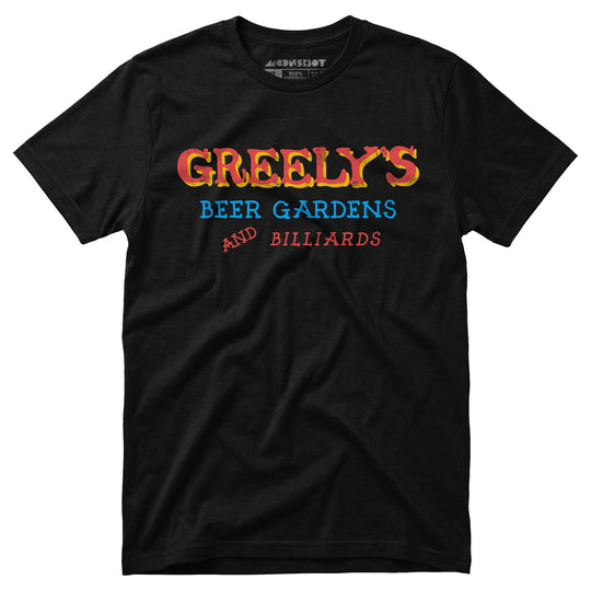 Greely's Beer Gardens & Billiards - Unisex T-Shirt