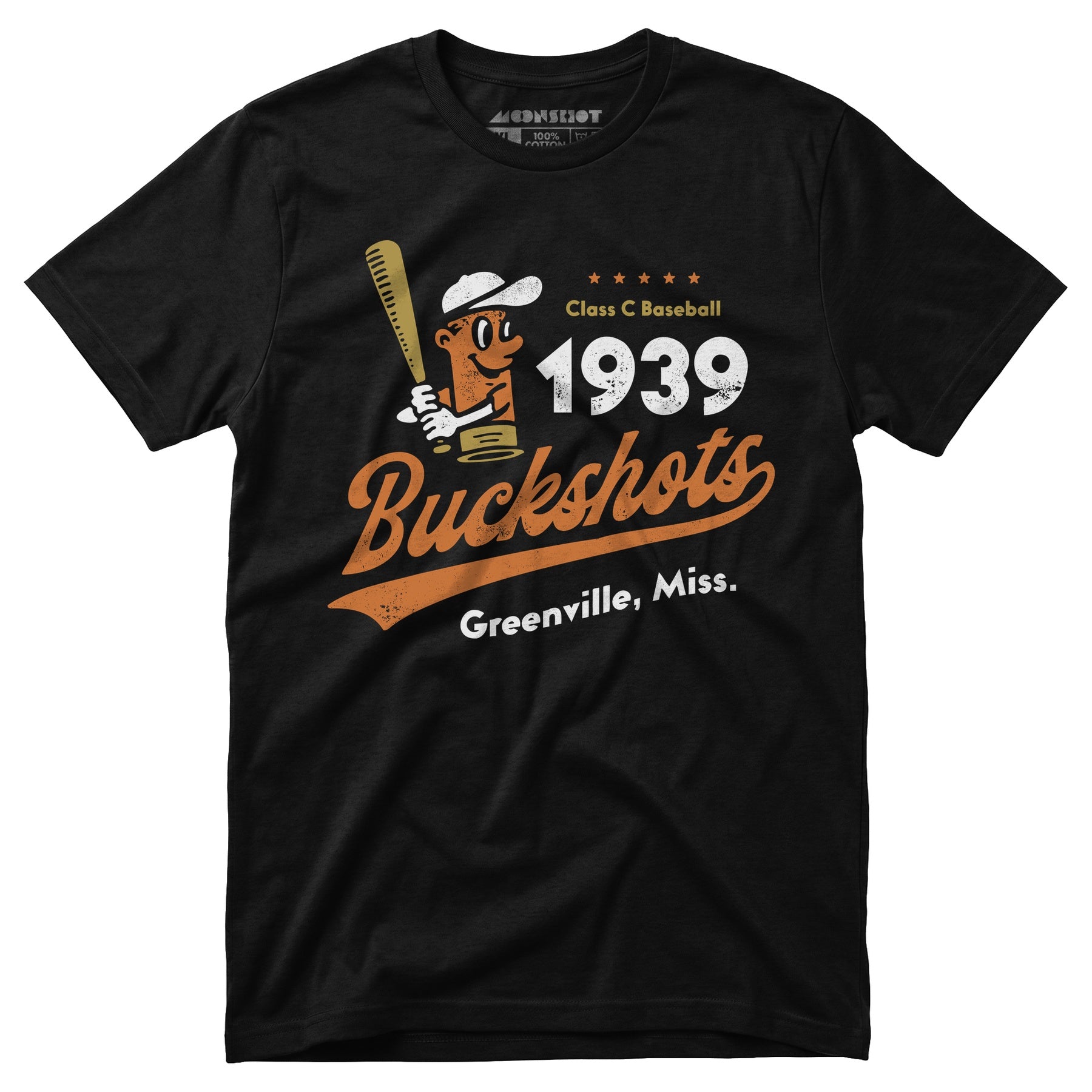 Greenville Buckshots - Mississippi - Vintage Defunct Baseball Teams - Unisex T-Shirt