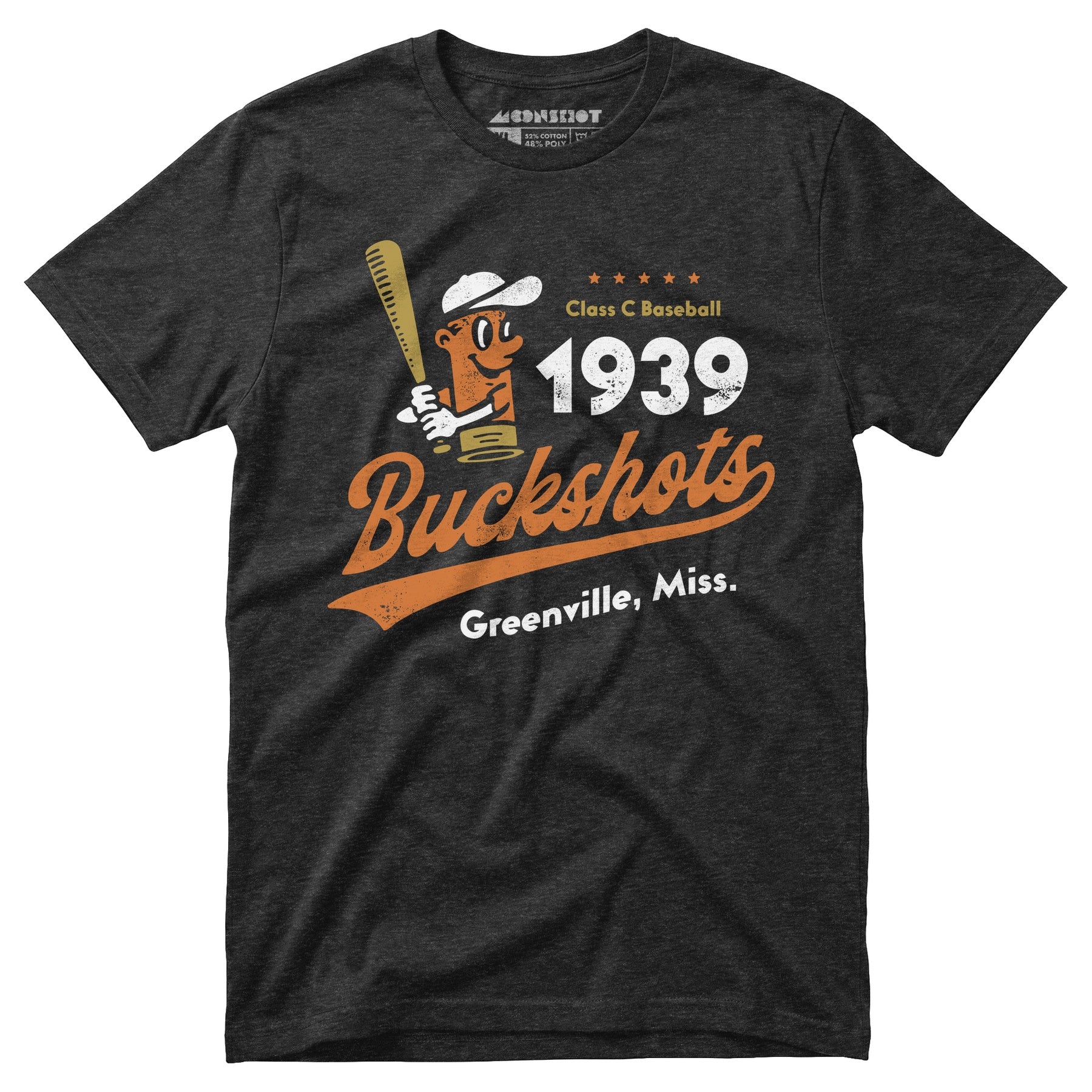 Greenville Buckshots - Mississippi - Vintage Defunct Baseball Teams - Unisex T-Shirt