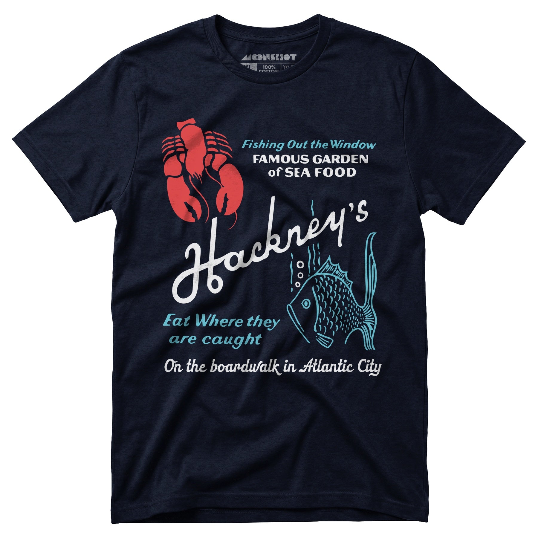 Hackney's - Atlantic City, NJ - Vintage Restaurant - Unisex T-Shirt