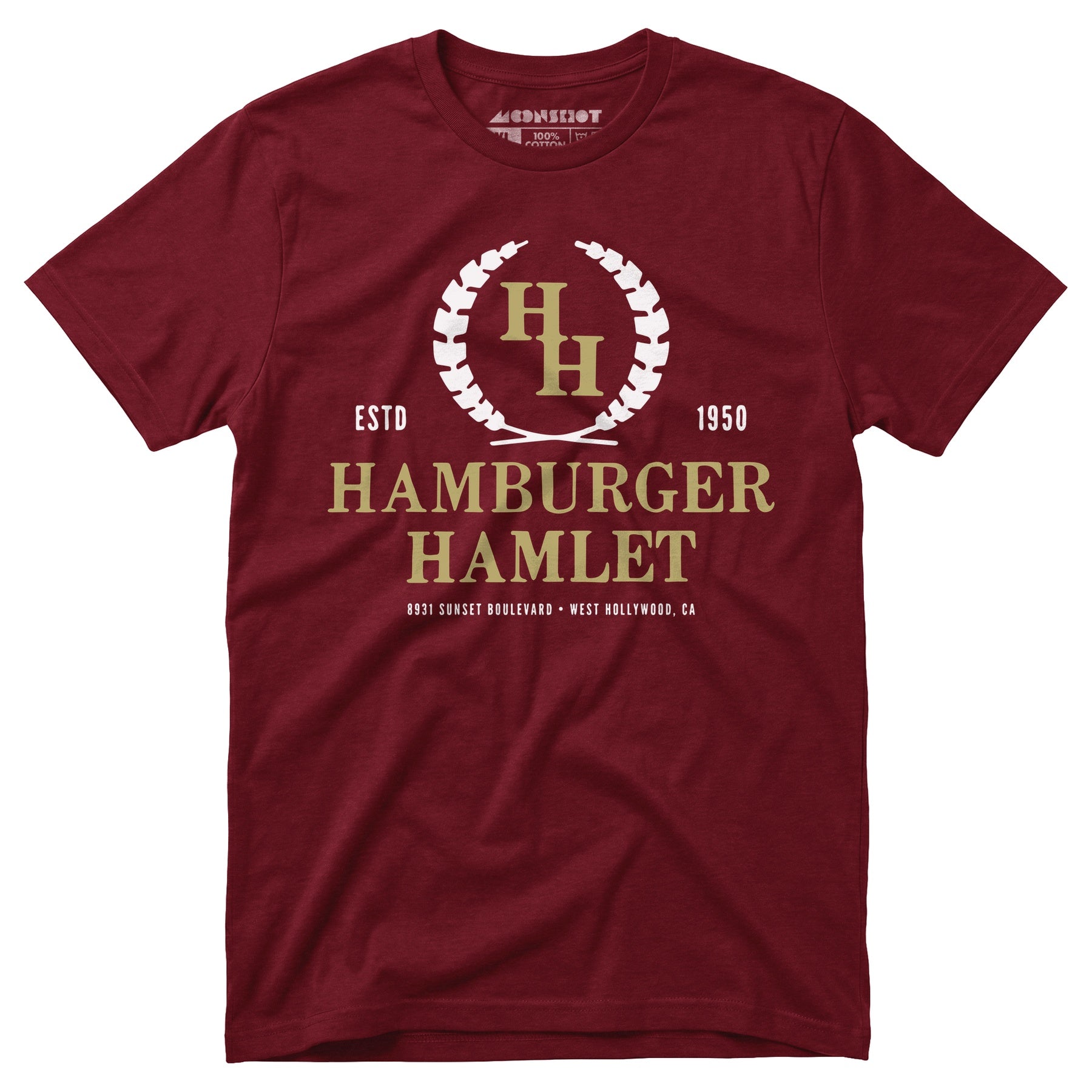 Hamburger Hamlet - West Hollywood, CA - Vintage Restaurant - Unisex T-Shirt