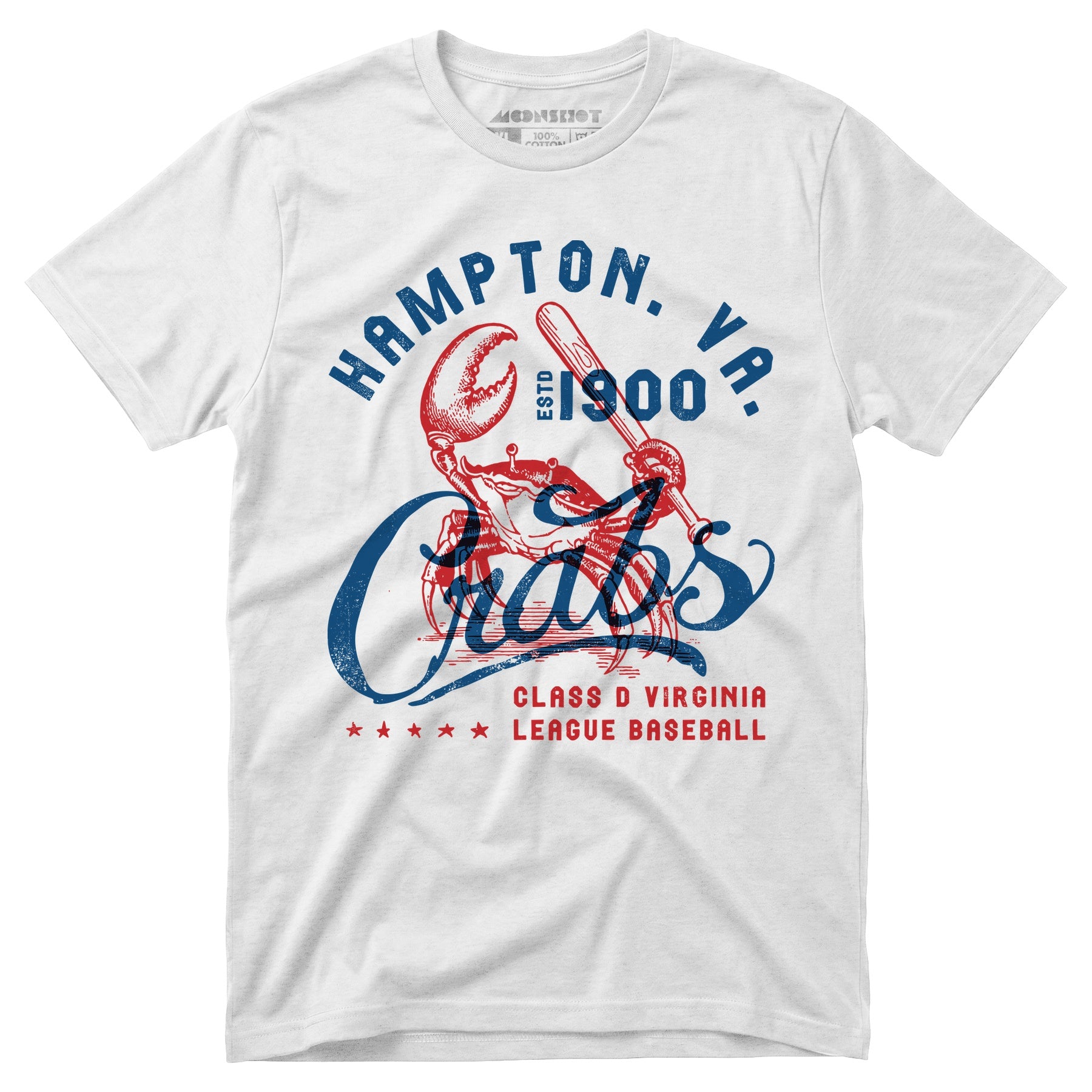Hampton Crabs - Virginia - Vintage Defunct Baseball Teams - Unisex T-Shirt