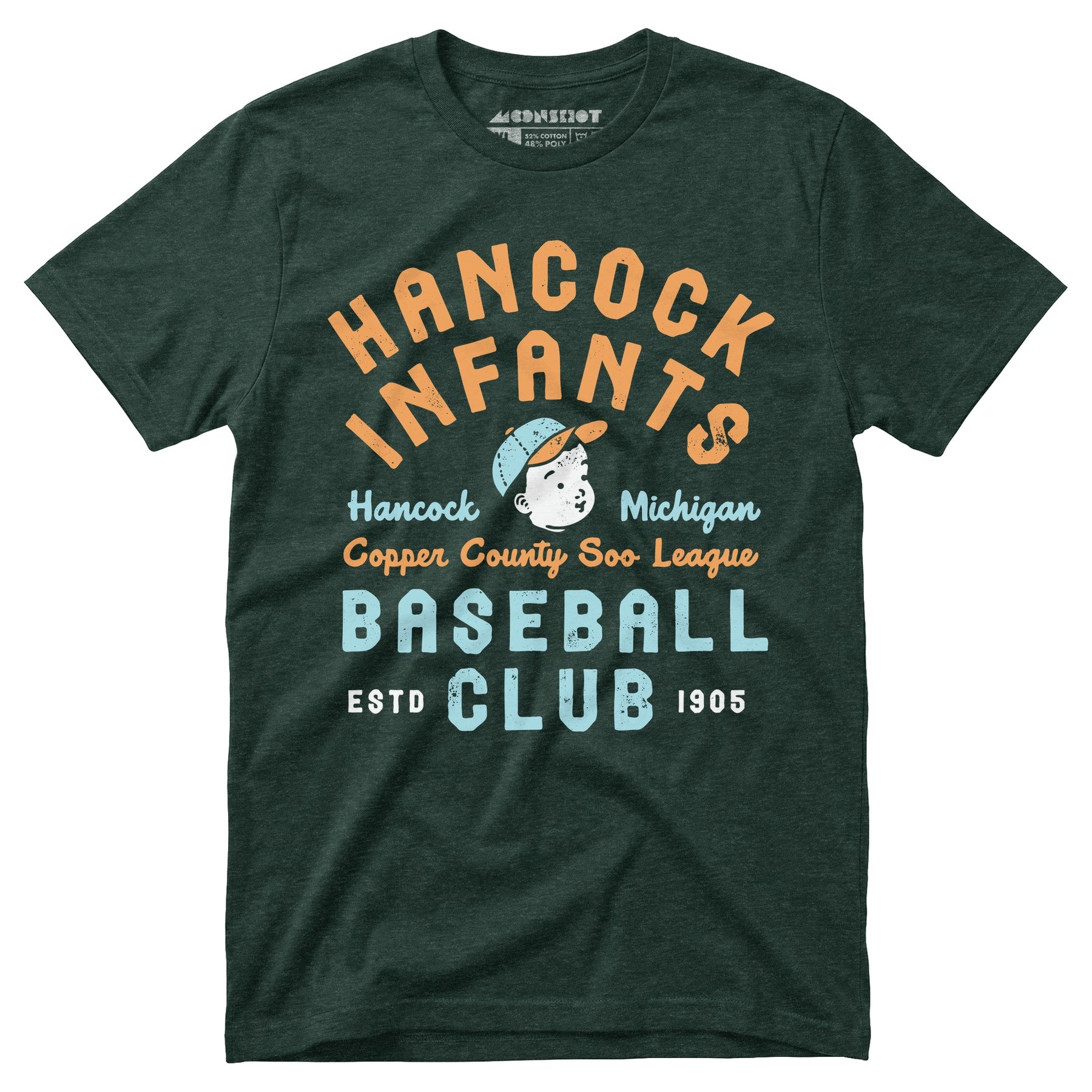 Hancock Infants - Michigan - Vintage Defunct Baseball Teams - Unisex T-Shirt