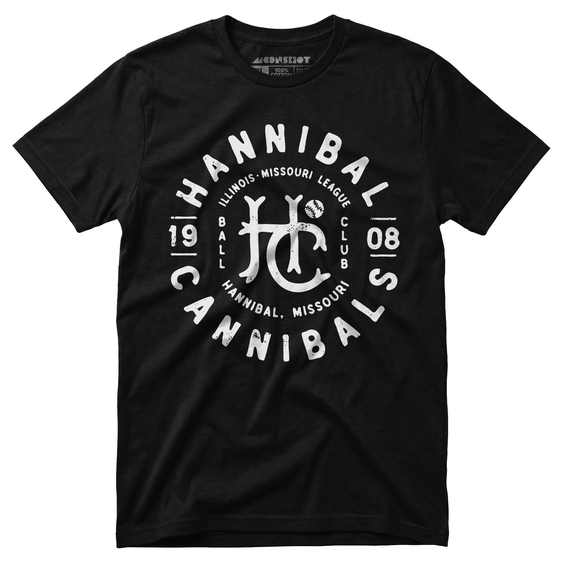 Hannibal Cannibals - Missouri - Vintage Defunct Baseball Teams - Unisex T-Shirt