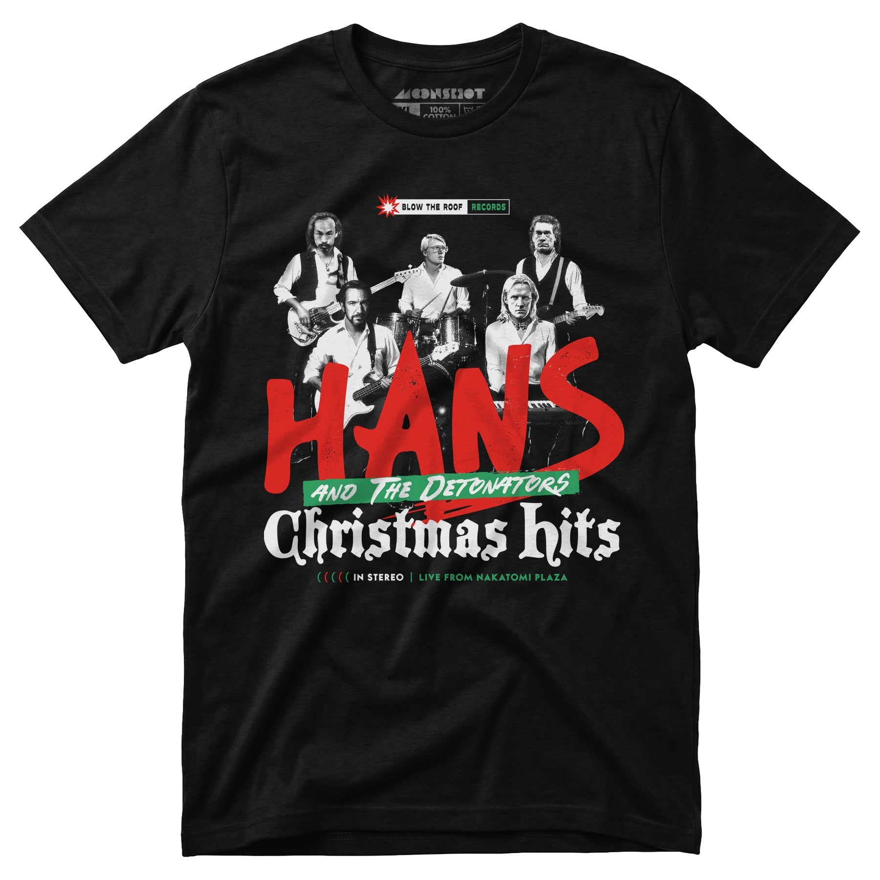 Hans and The Detonators Christmas Hits - Unisex T-Shirt