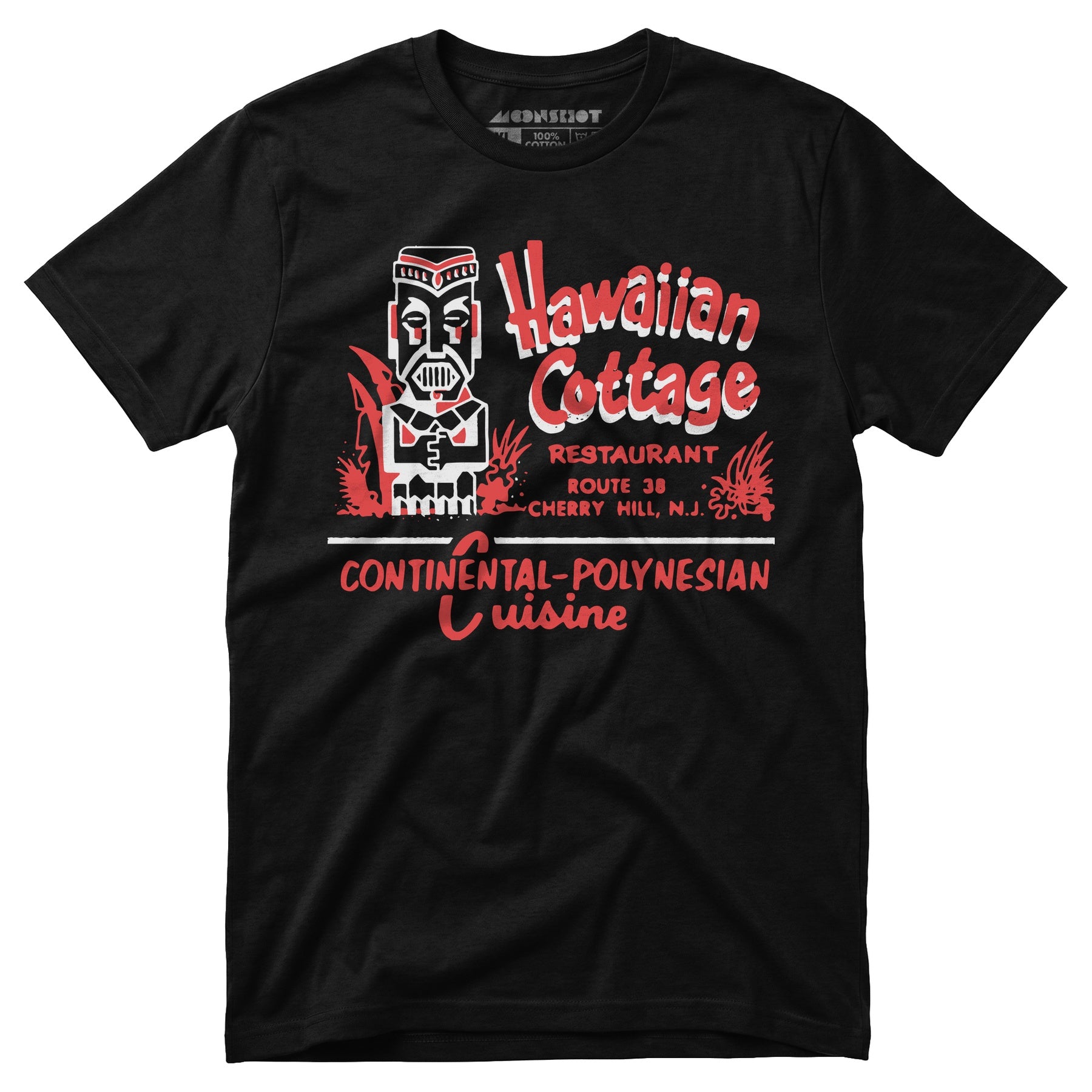 Hawaiian Cottage - Cherry Hill, NJ - Vintage Tiki Bar - Unisex T-Shirt