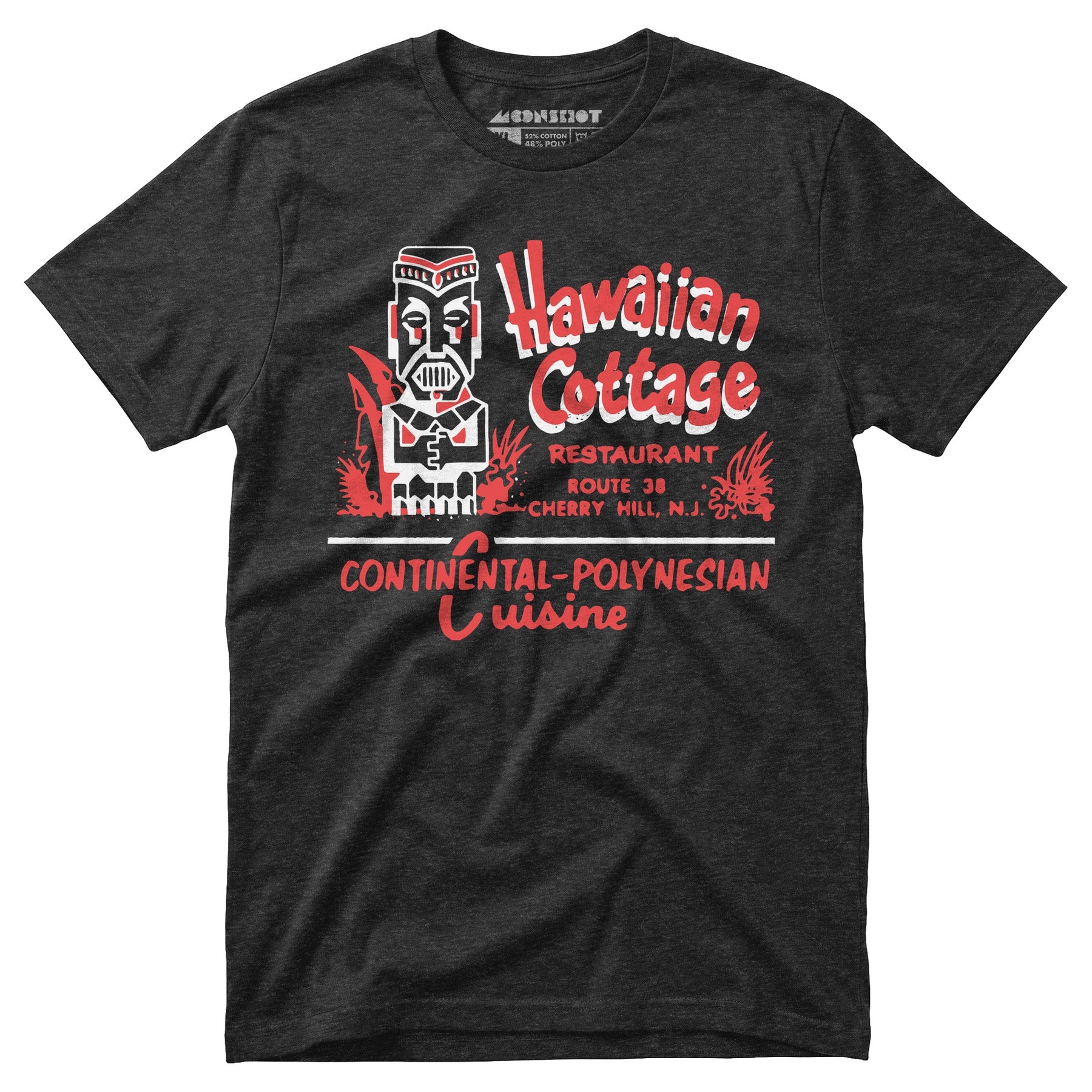 Hawaiian Cottage - Cherry Hill, NJ - Vintage Tiki Bar - Unisex T-Shirt