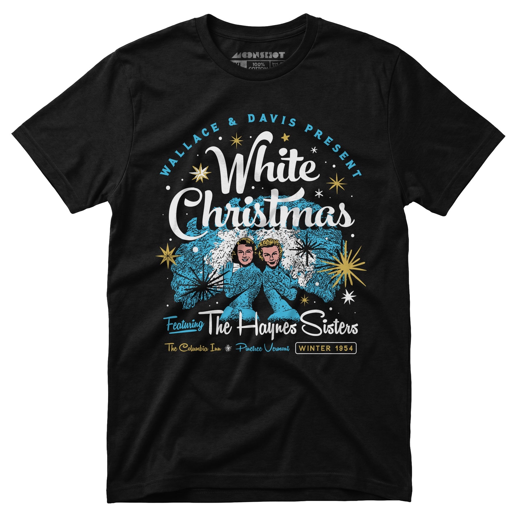 Haynes Sisters White Christmas 1954 - Unisex T-Shirt