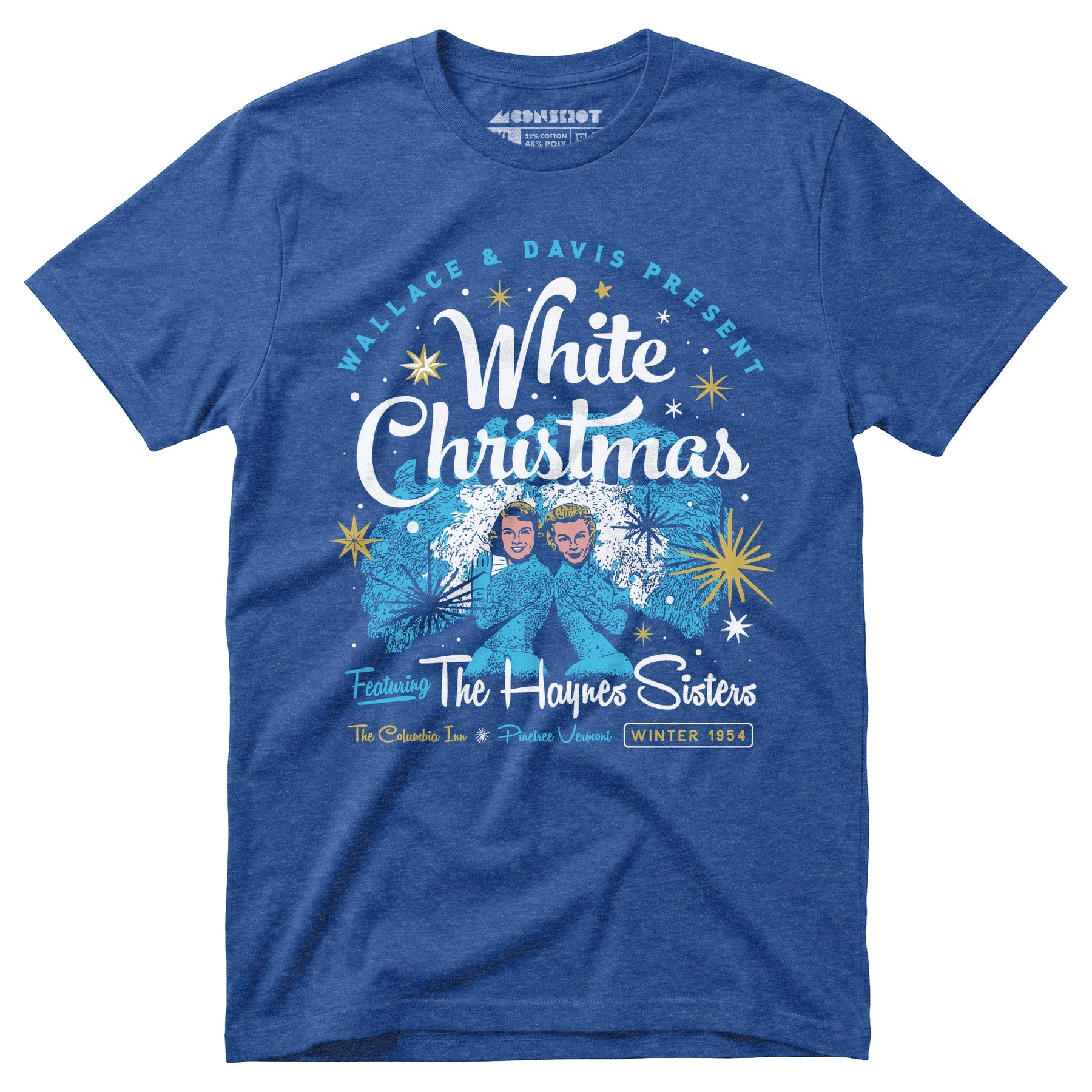 Haynes Sisters White Christmas 1954 - Unisex T-Shirt