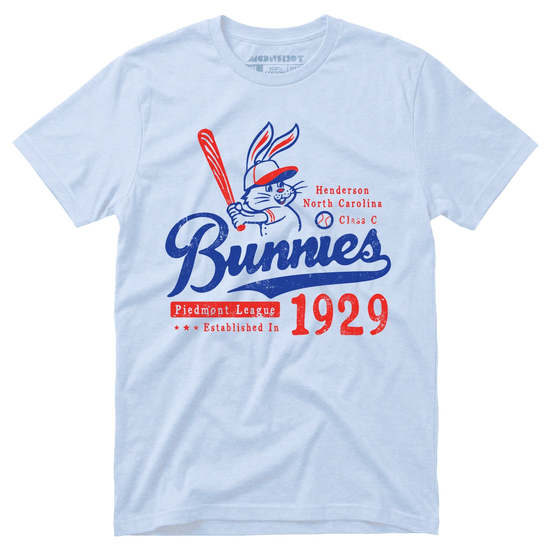Henderson Bunnies - North Carolina - Vintage Defunct Baseball Teams - Unisex T-Shirt