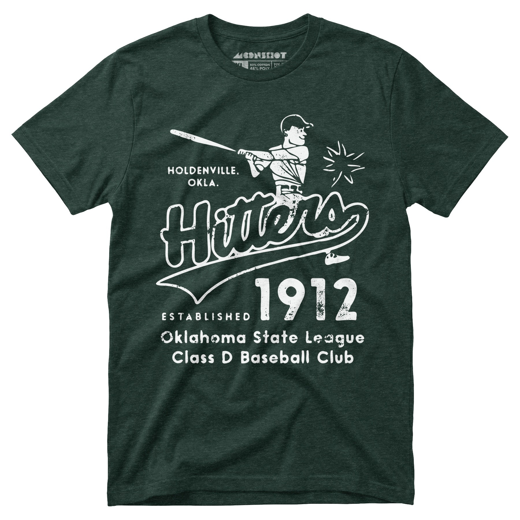 Holdenville Hitters - Oklahoma - Vintage Defunct Baseball Teams - Unisex T-Shirt