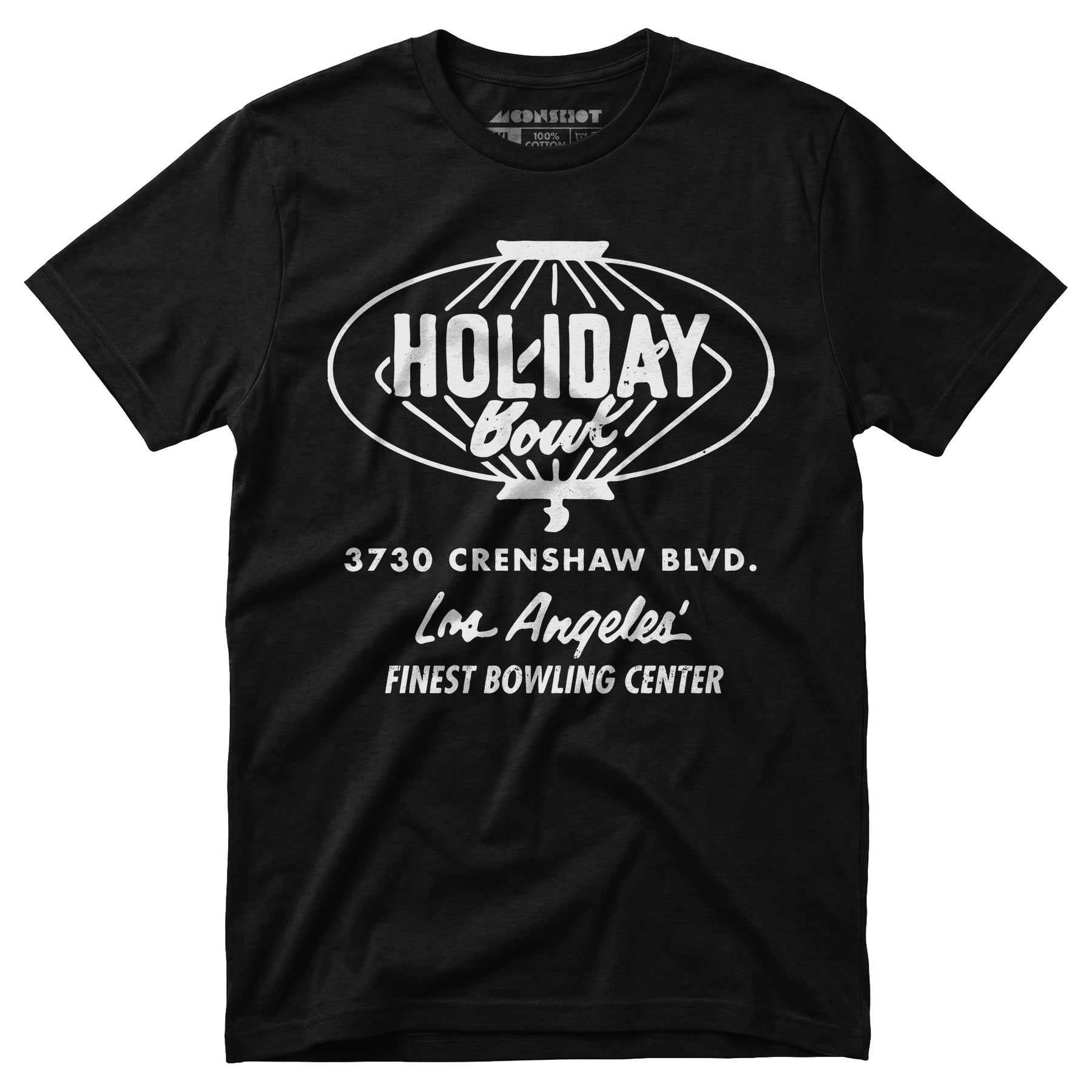 Holiday Bowl - Los Angeles, CA - Vintage Bowling Alley - Unisex T-Shirt