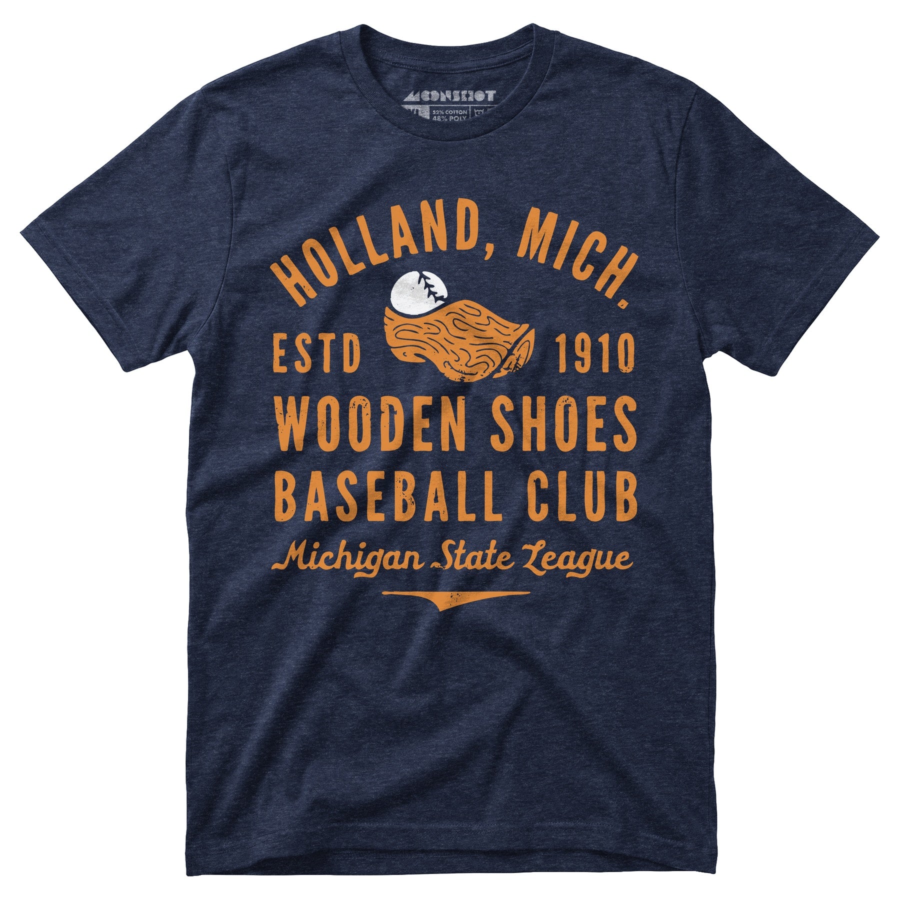 Holland Wooden Shoes - Michigan - Vintage Defunct Baseball Teams - Unisex T-Shirt