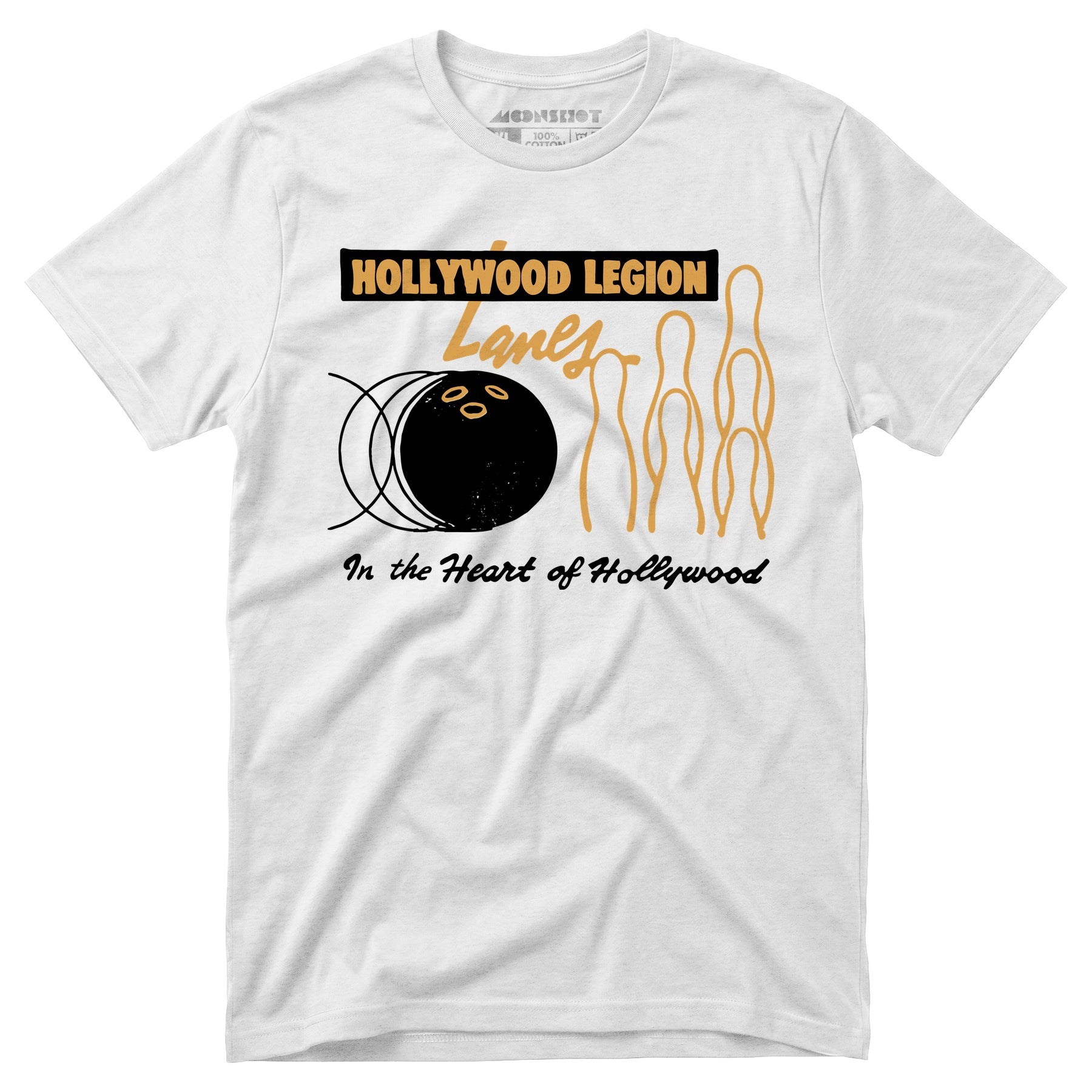 Hollywood Legion Lanes - Hollywood, CA - Vintage Bowling Alley - Unisex T-Shirt