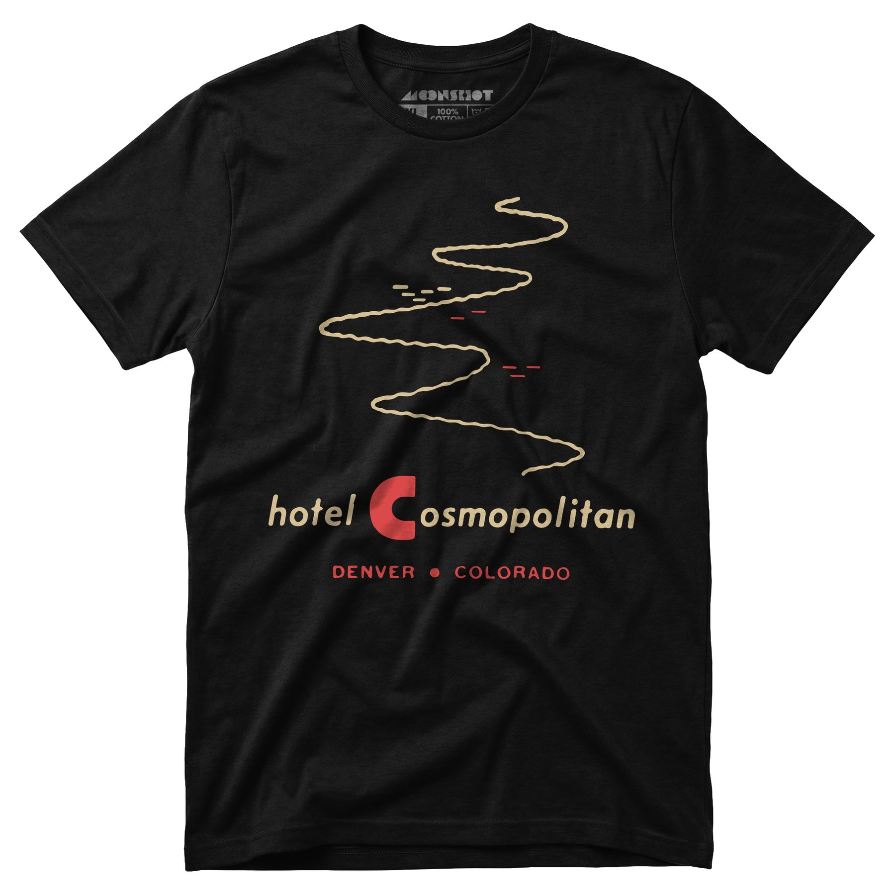 Hotel Cosmopolitan - Denver, CO - Vintage Hotel - Unisex T-Shirt