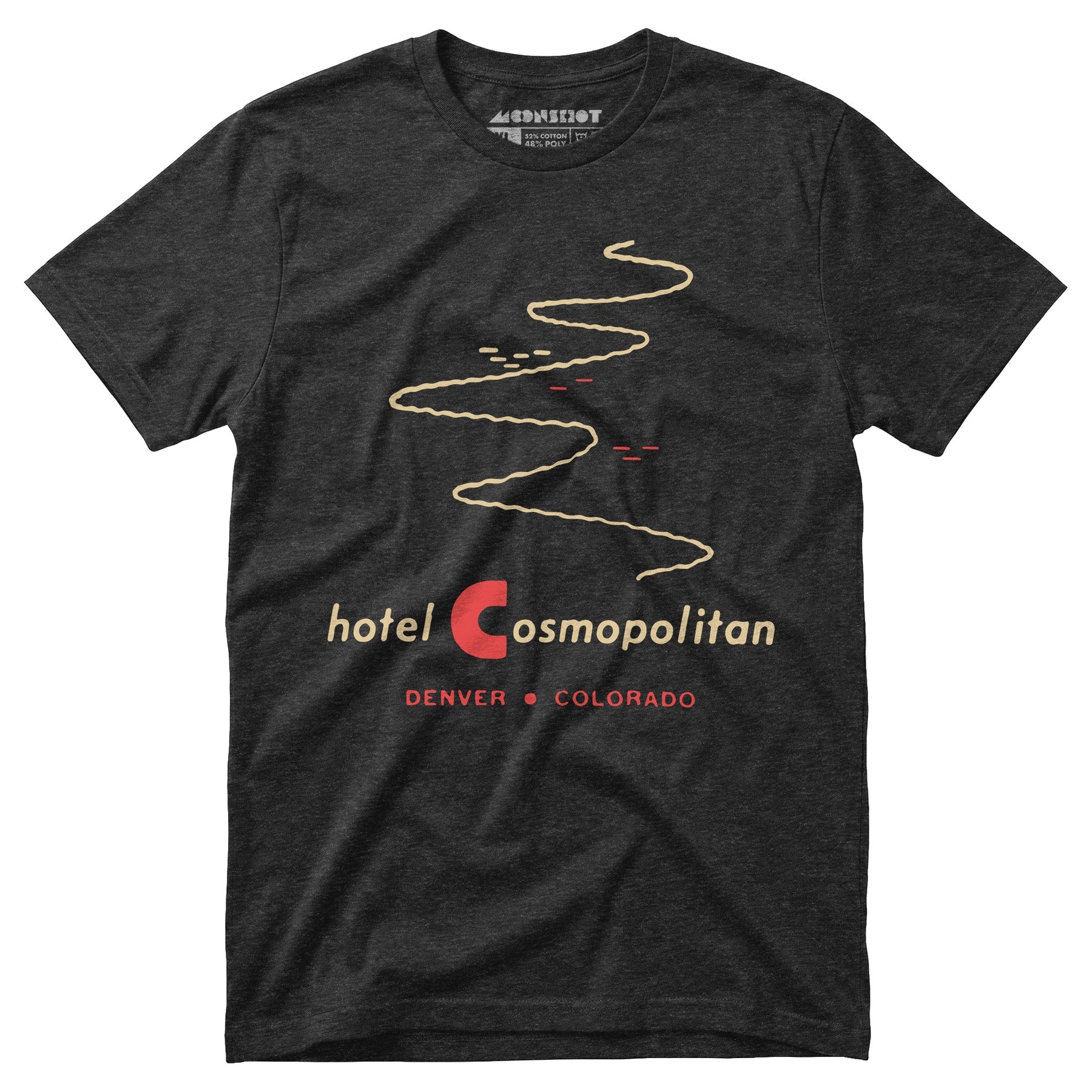 Hotel Cosmopolitan - Denver, CO - Vintage Hotel - Unisex T-Shirt