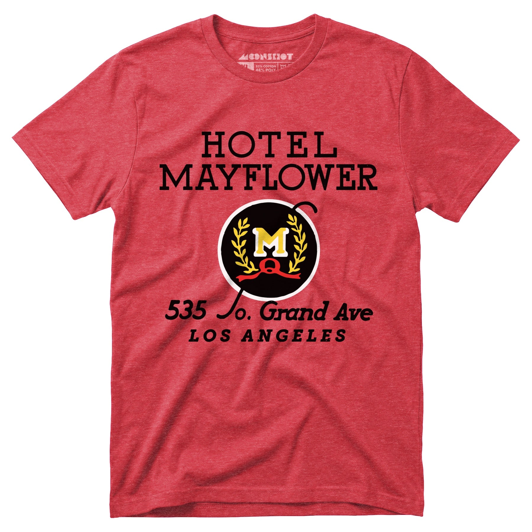 Hotel Mayflower - Los Angeles, CA - Vintage Hotel - Unisex T-Shirt