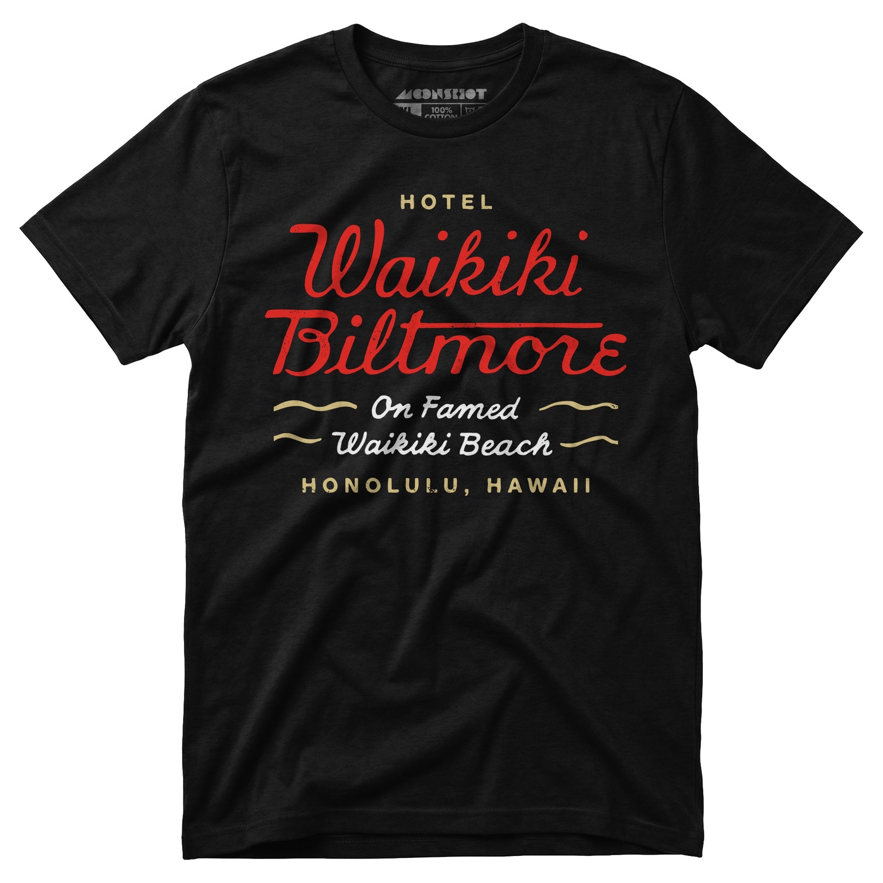 Hotel Waikiki Biltmore - Honolulu, Hawaii - Vintage Hotels - Unisex T-Shirt