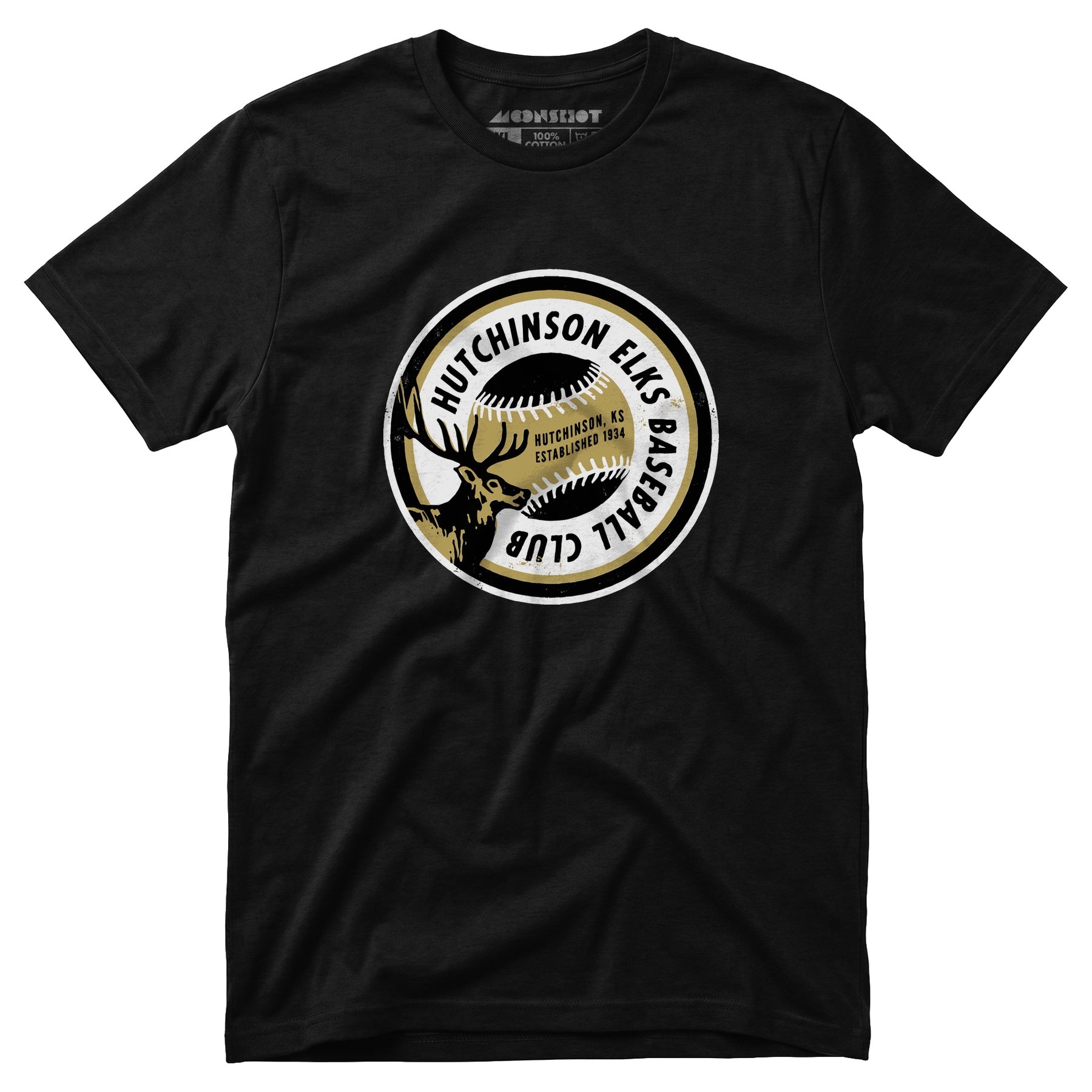 Hutchinson Elks - Kansas - Vintage Defunct Baseball Teams - Unisex T-Shirt