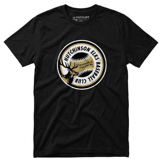 Hutchinson Elks - Kansas - Vintage Defunct Baseball Teams - Unisex T-Shirt