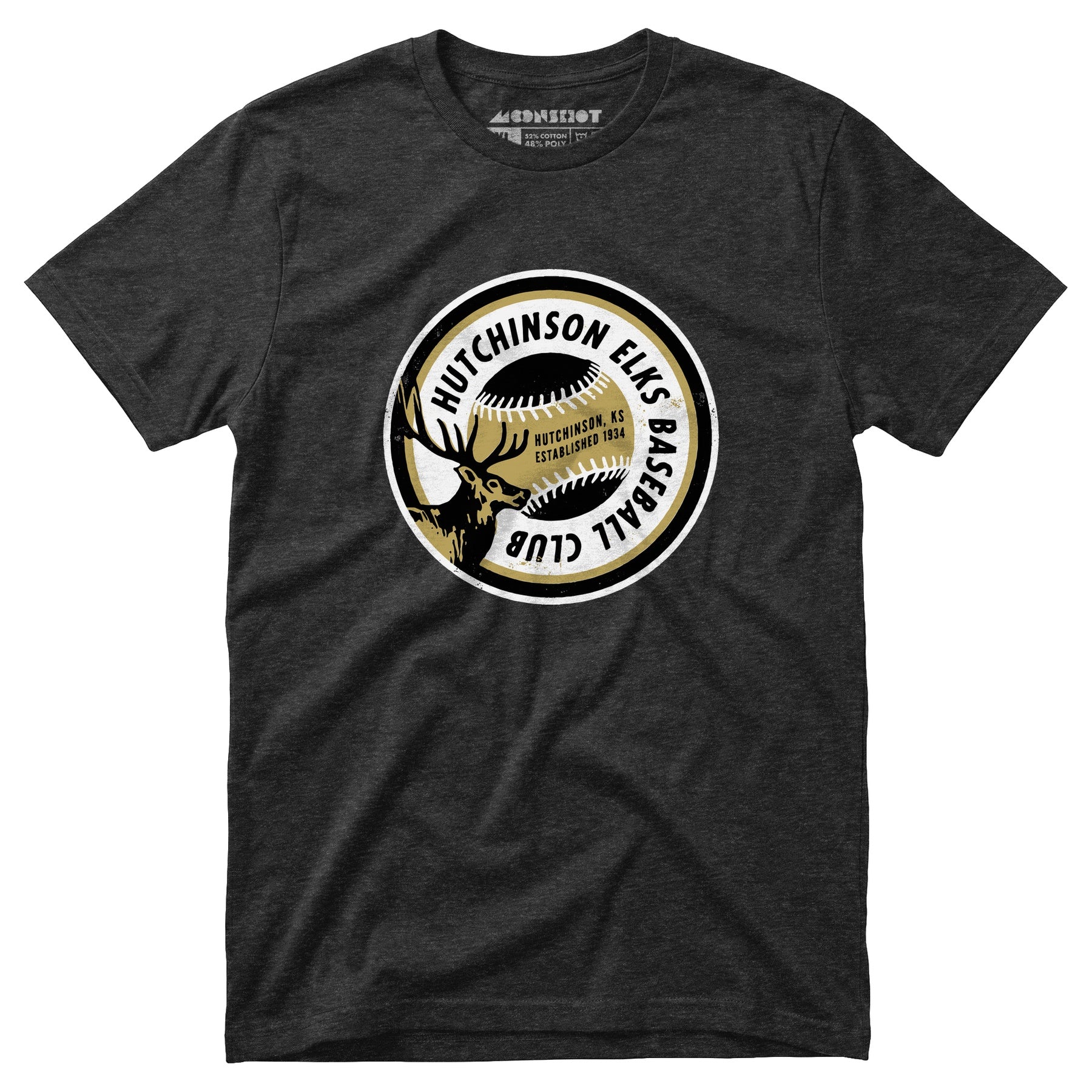 Hutchinson Elks - Kansas - Vintage Defunct Baseball Teams - Unisex T-Shirt